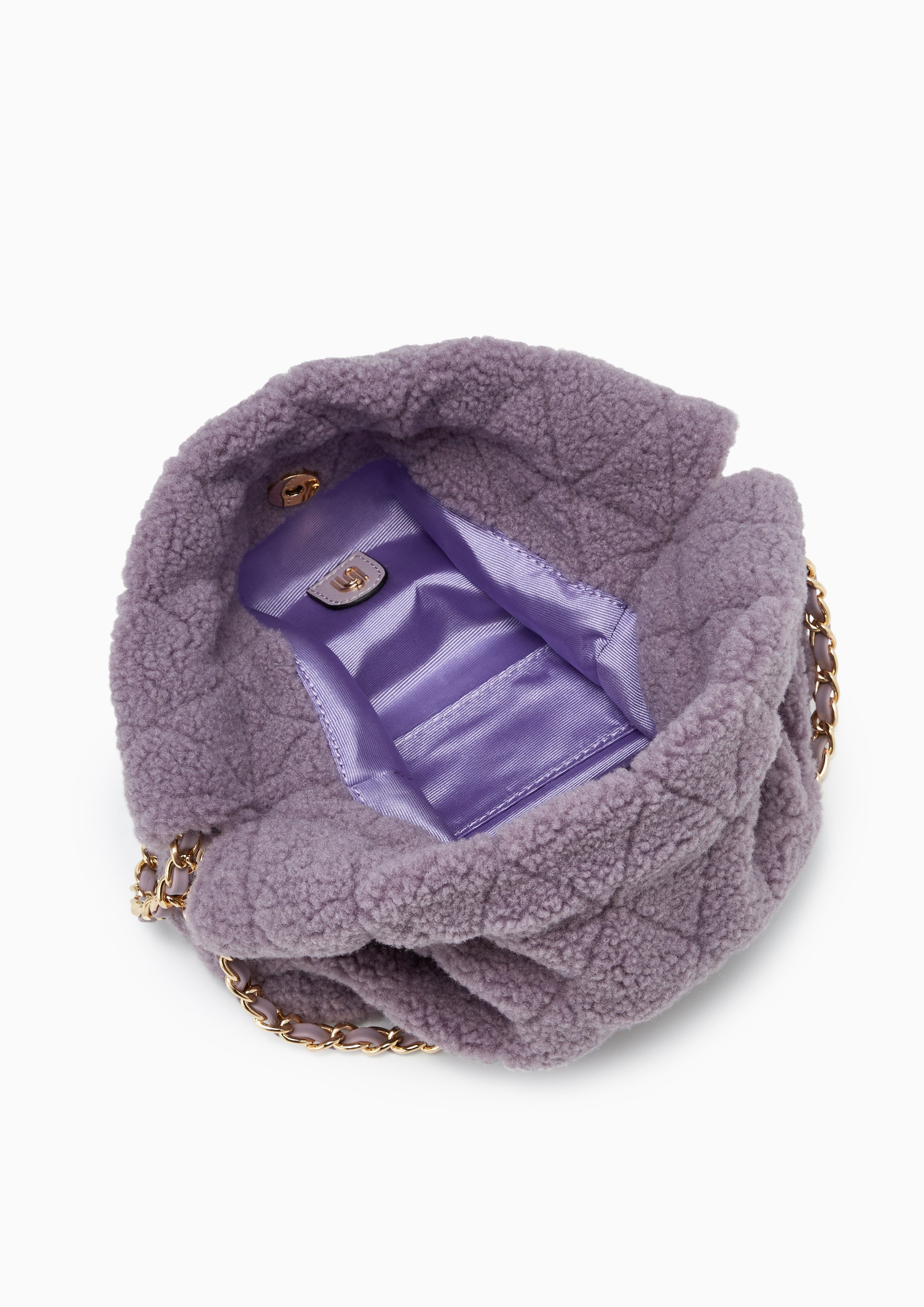 Fergie Infinite Fur S Shoulder Bag Purple