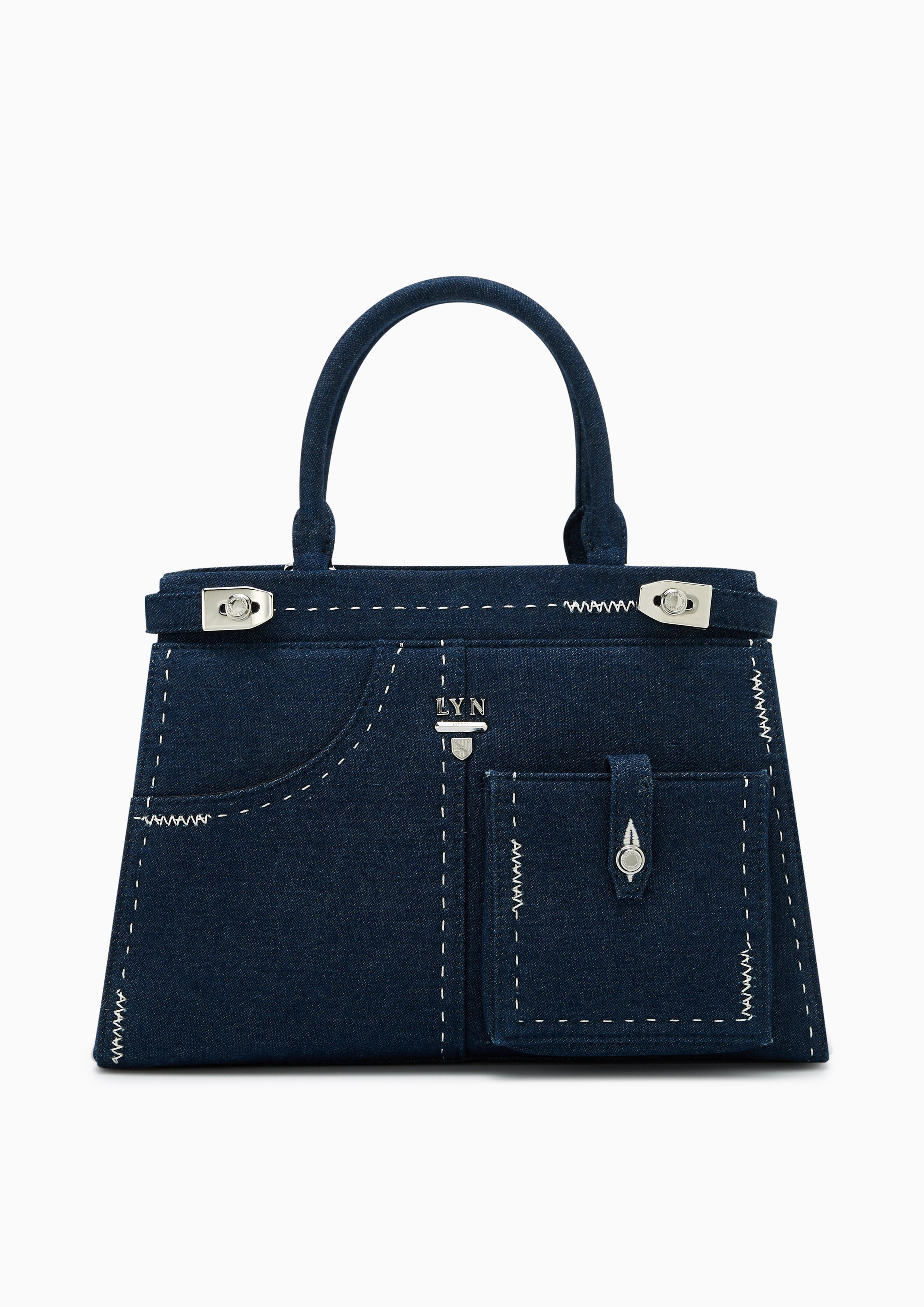 กระเป๋าถือ Re-Edit Stitched L