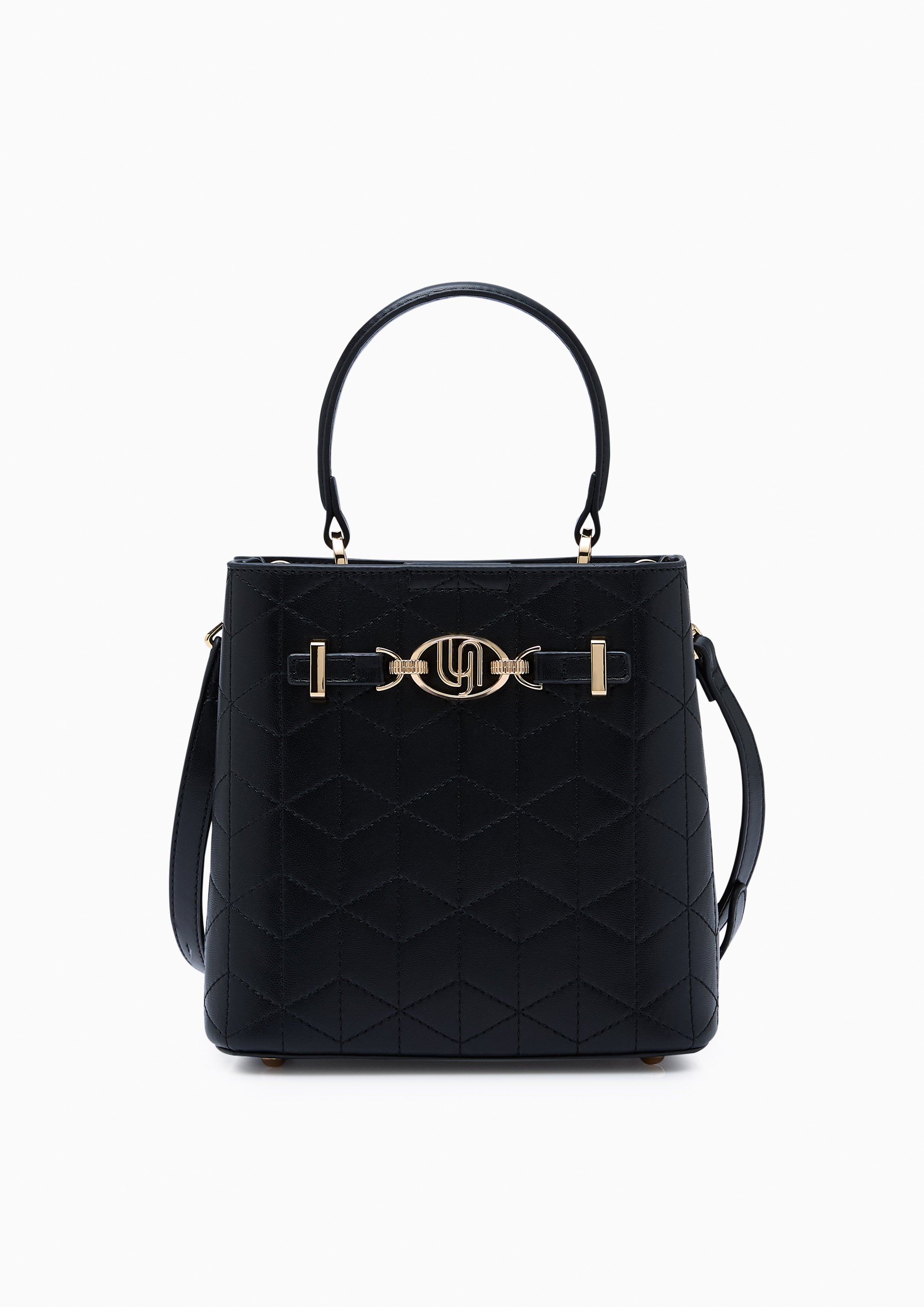 Madison Infinite M Bucket Bag Black