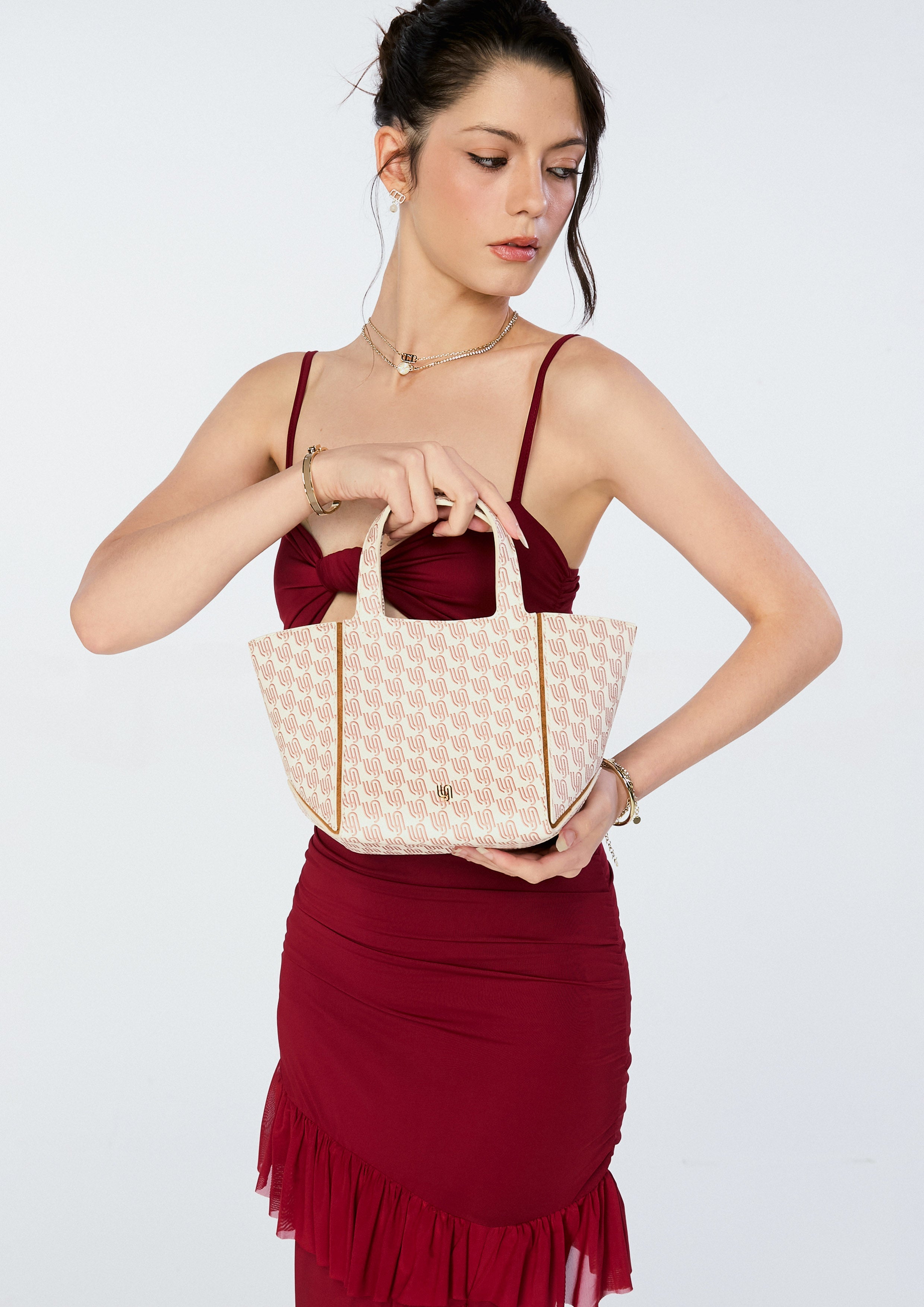 Poka Infinite S Tote Bag White