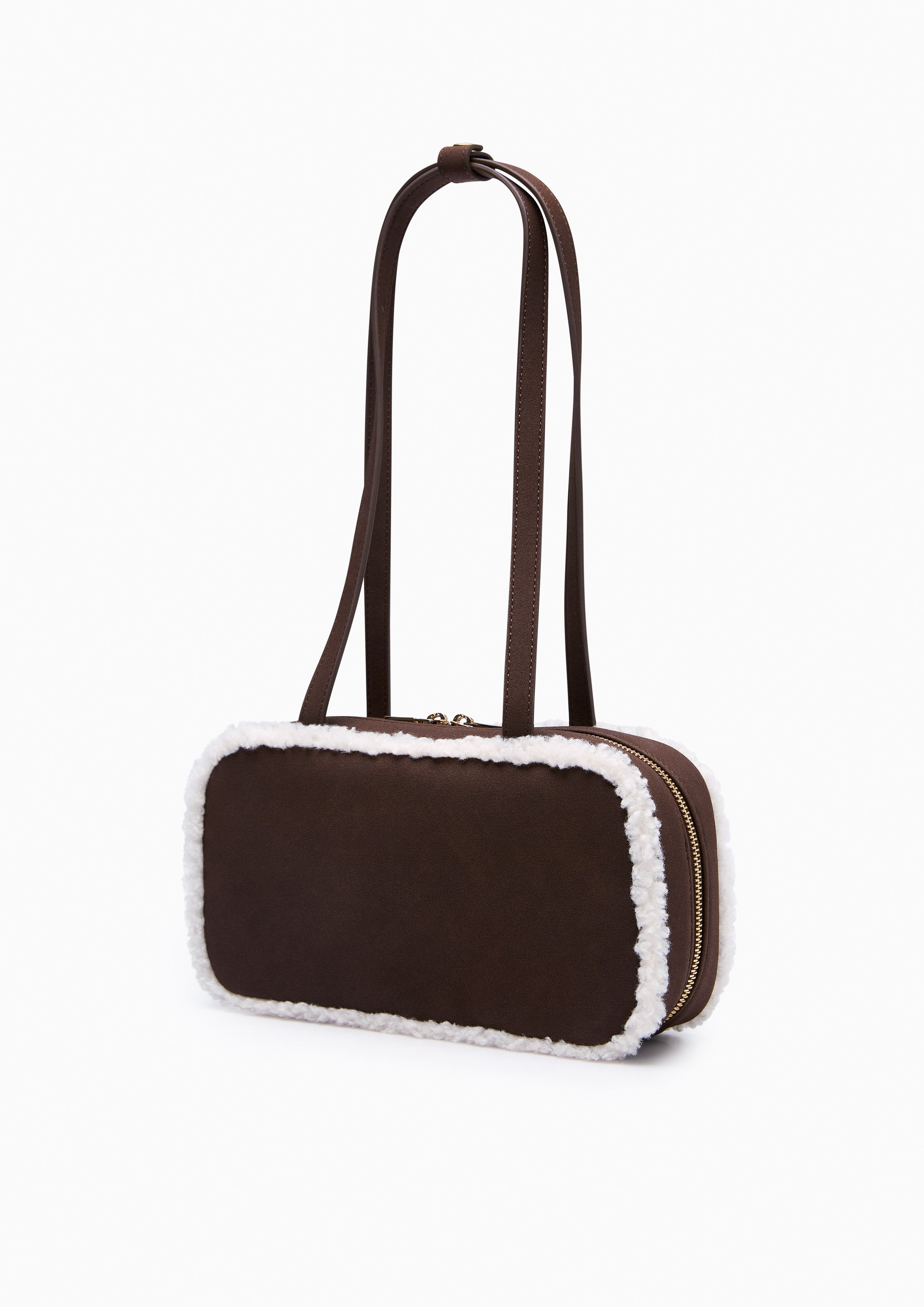 Megan Pola M Shoulder Bag Dark Brown