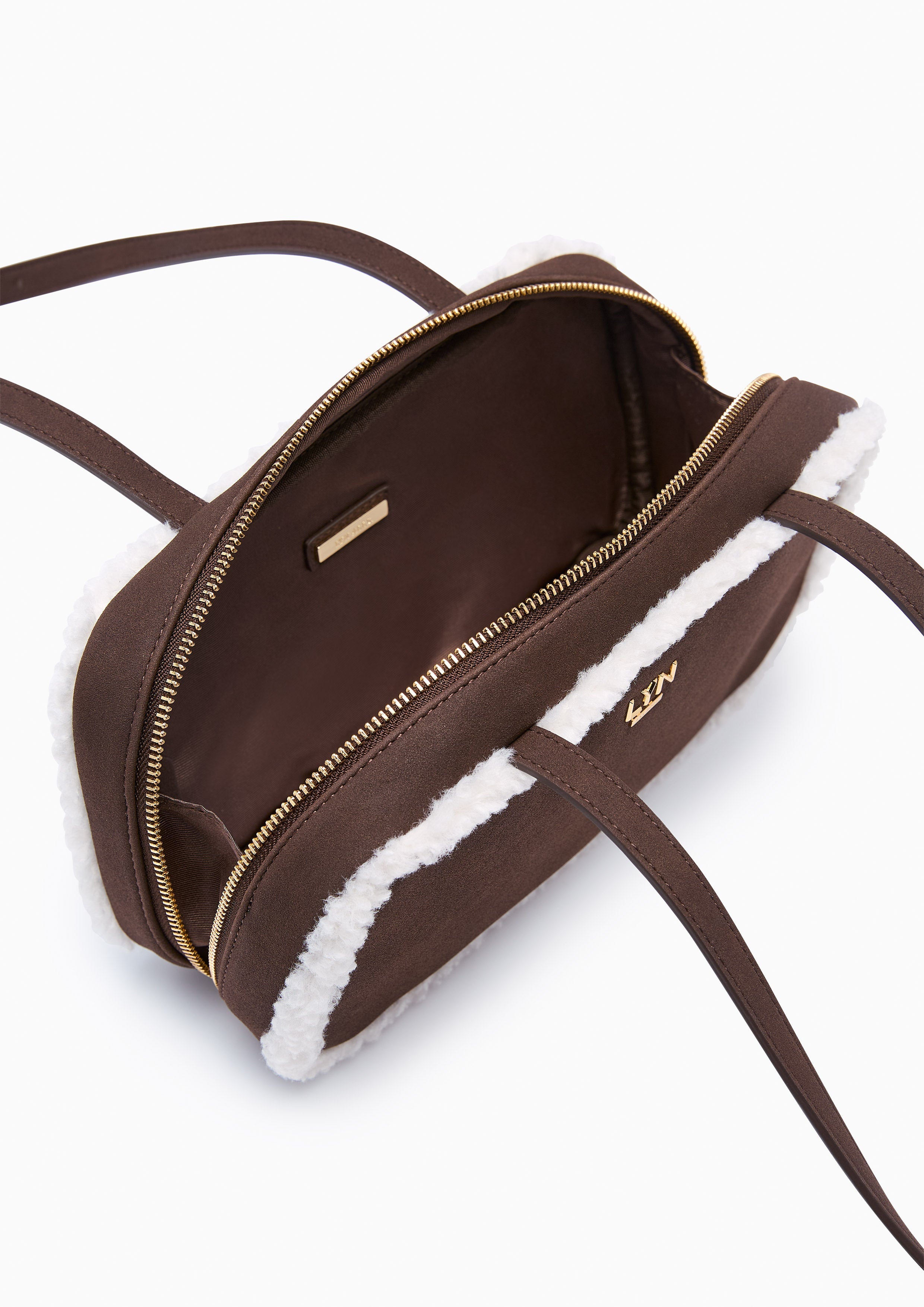 Megan Pola M Shoulder Bag Dark Brown