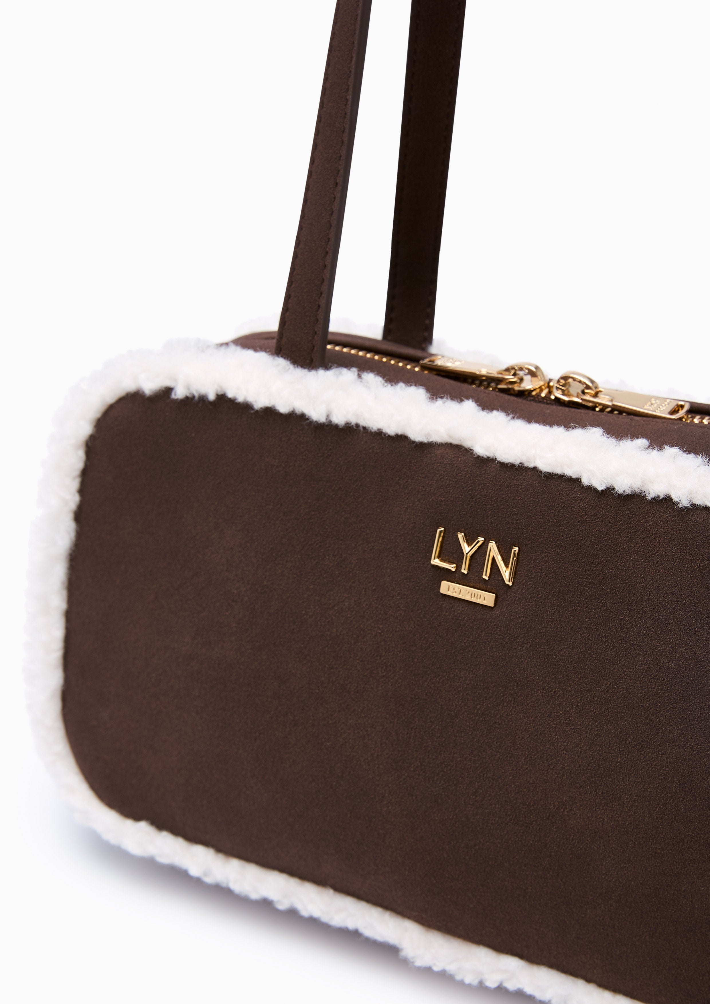 Megan Pola M Shoulder Bag Dark Brown