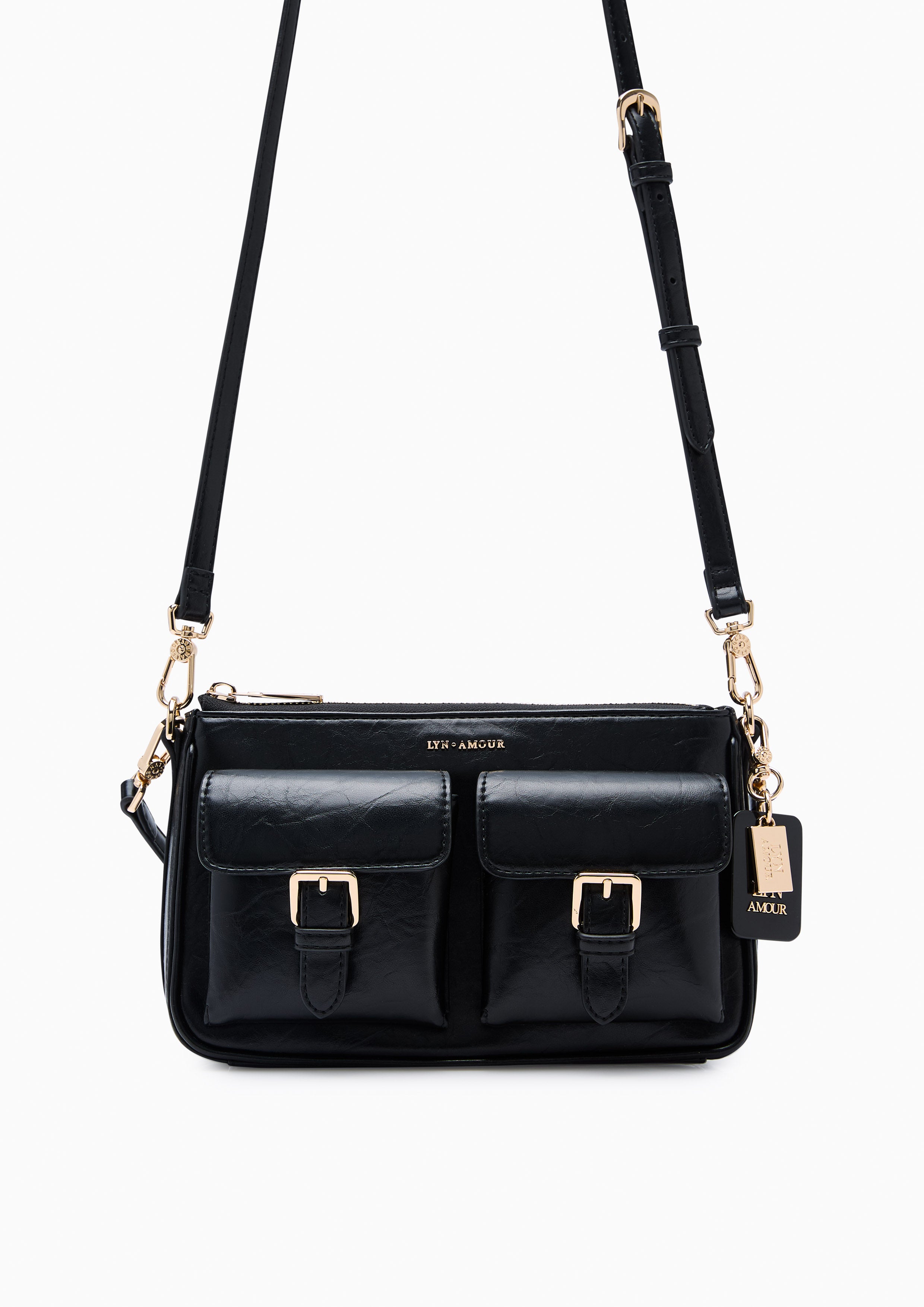 Mila S Shoulder Bag Black