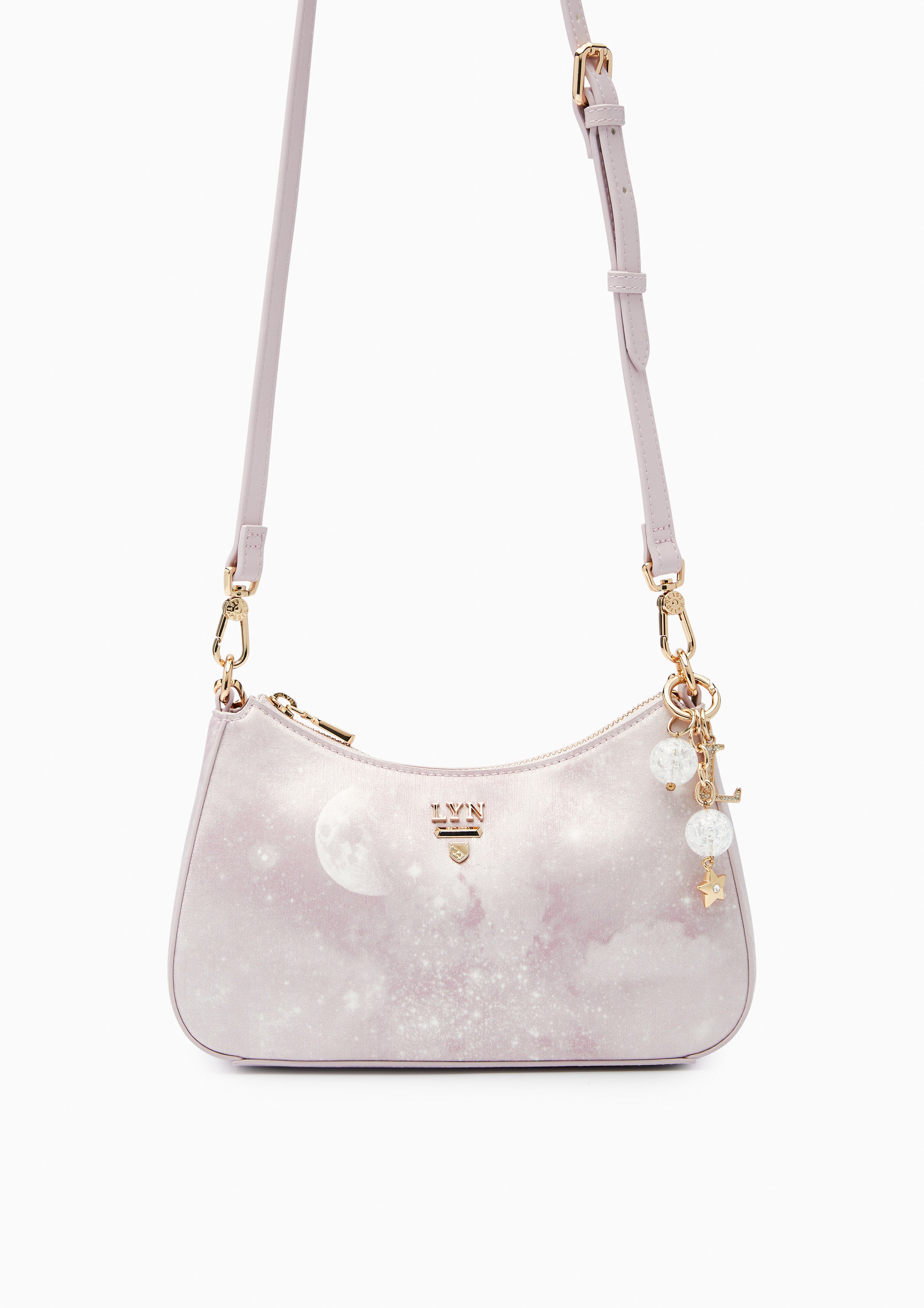 Cosmic Tricia Sky Crossbody Bag Printed Pink