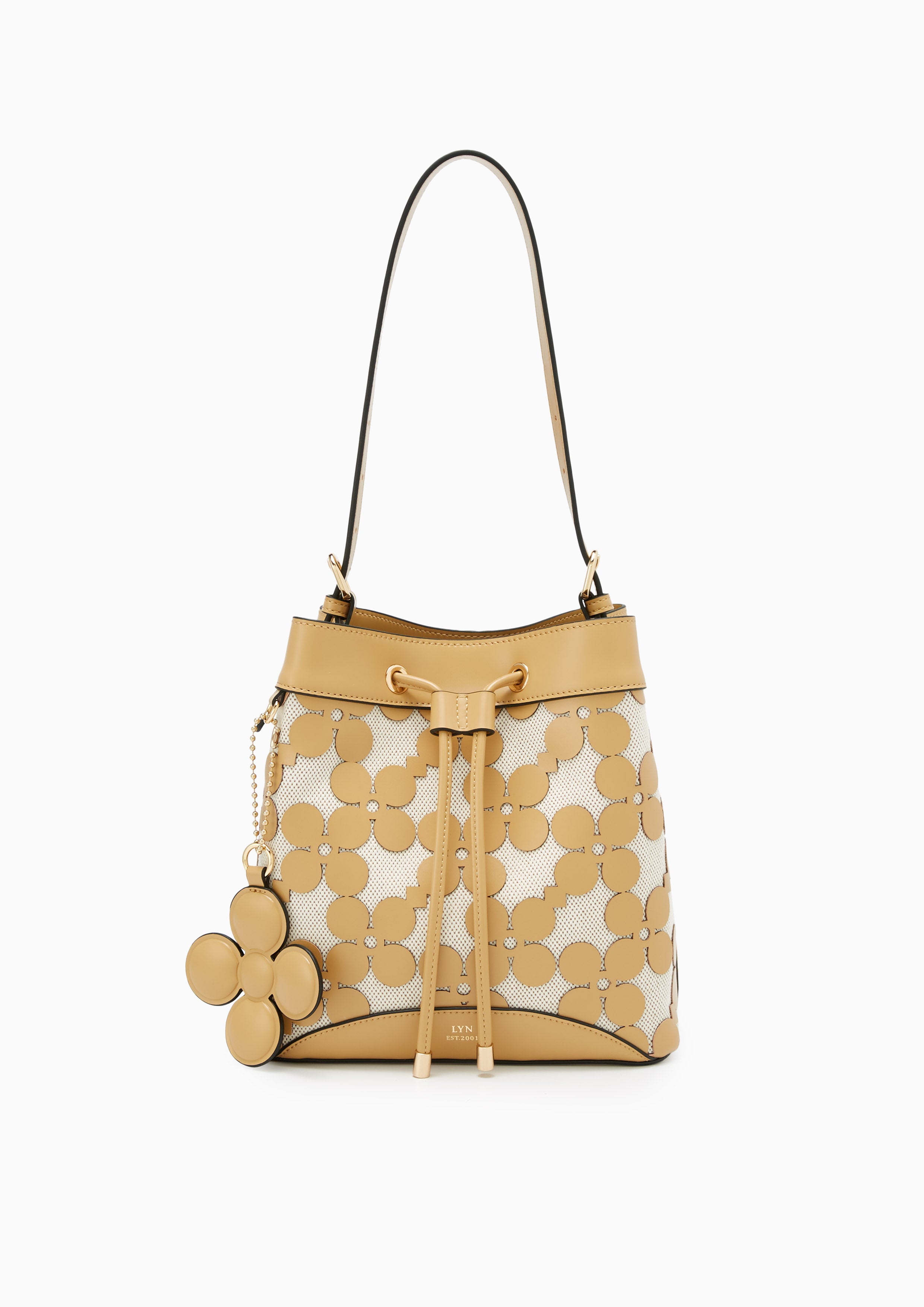 Corey Bucket Bag Beige