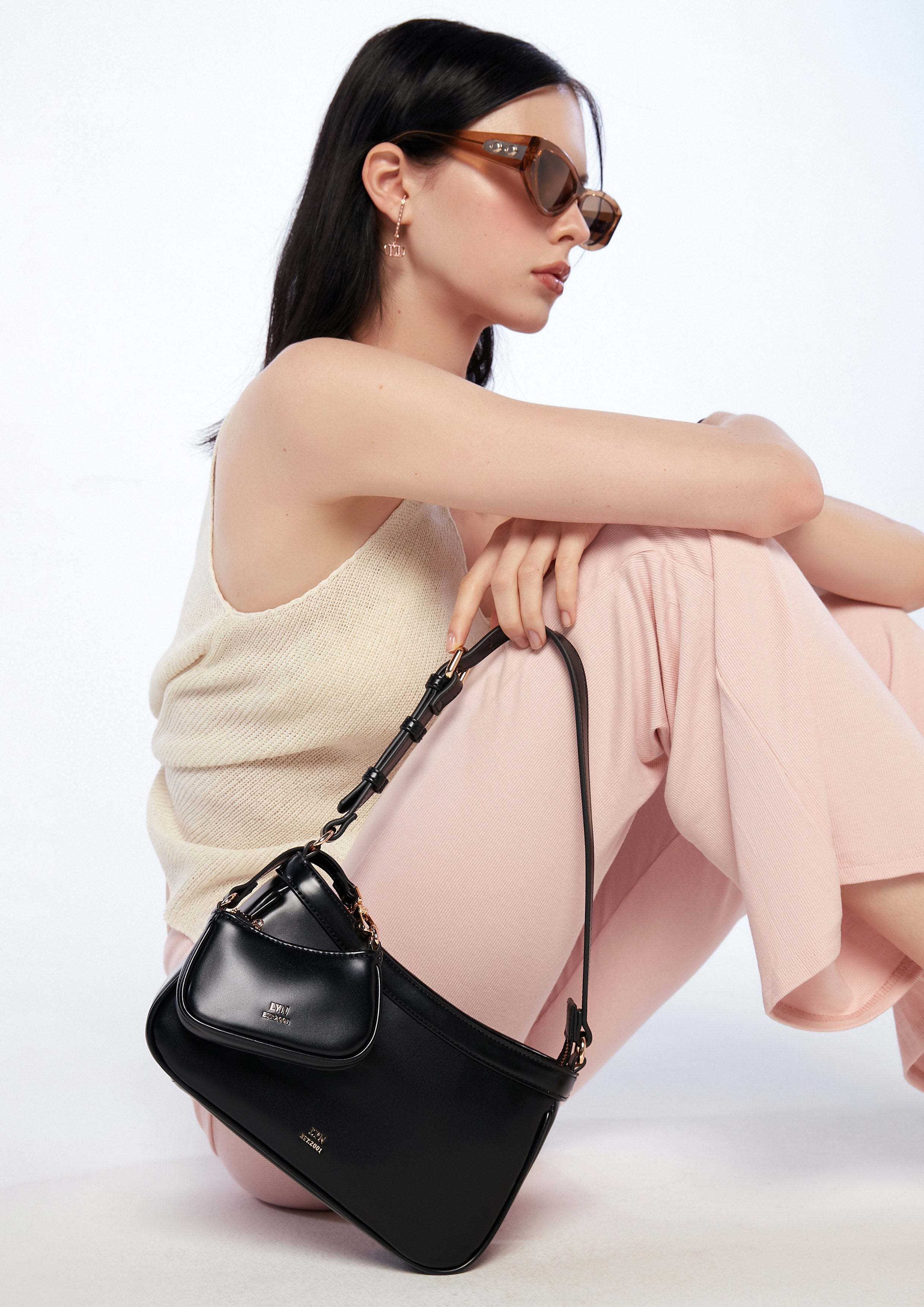 Corey Shoulder Bag Black