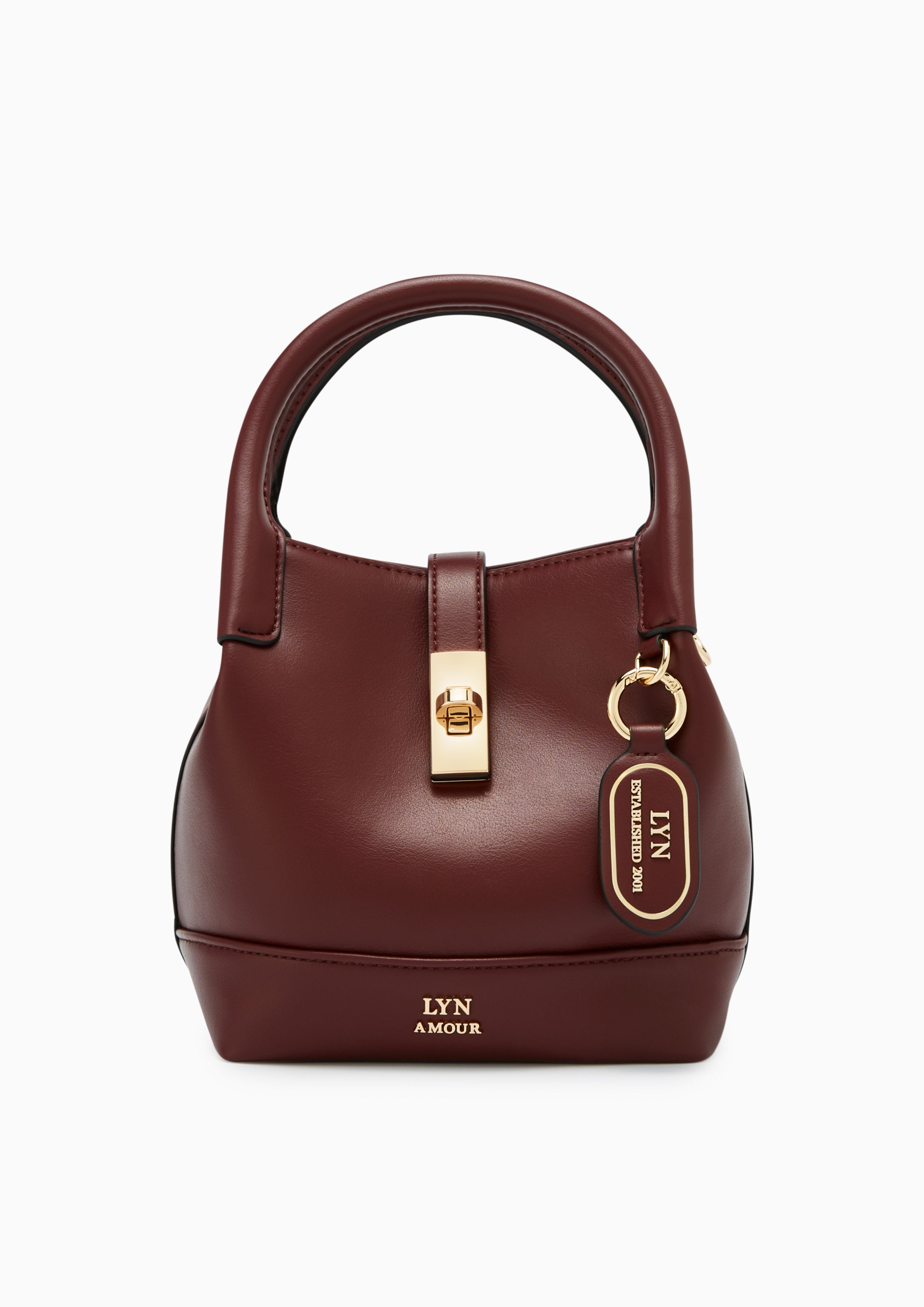 Brayden S Bucket Bag Dark Red