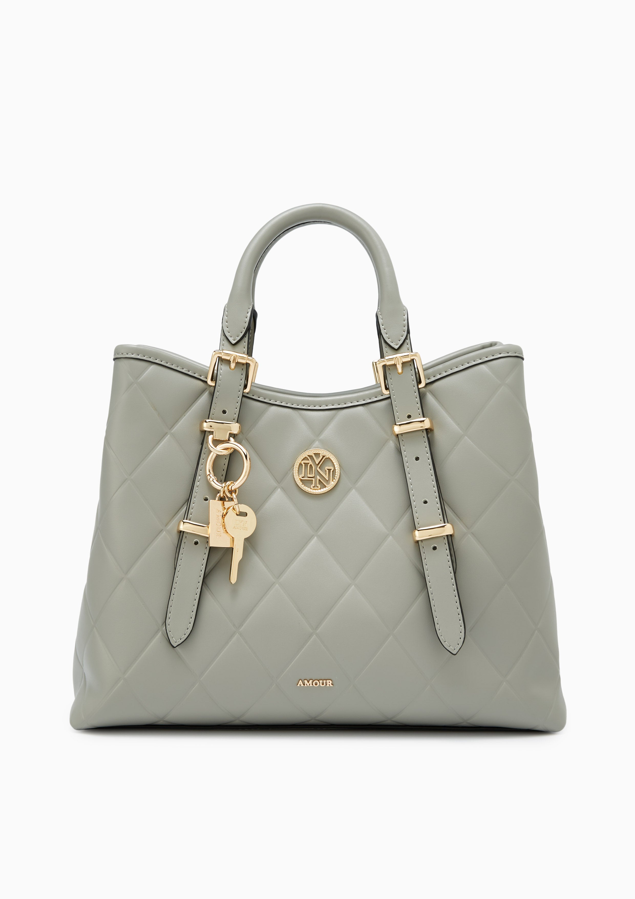 Jemma L Handle Bag Grey