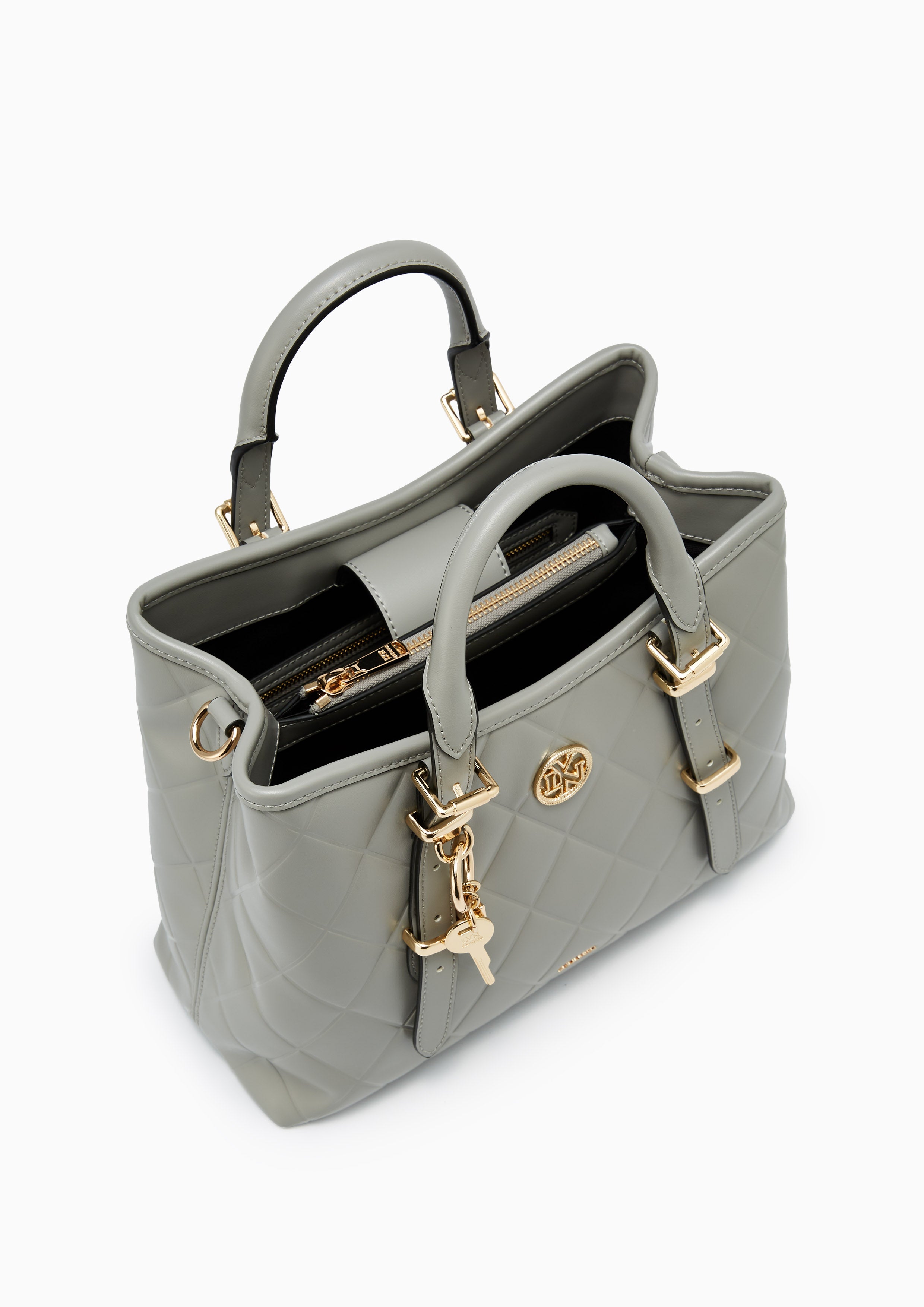Jemma L Handle Bag Grey