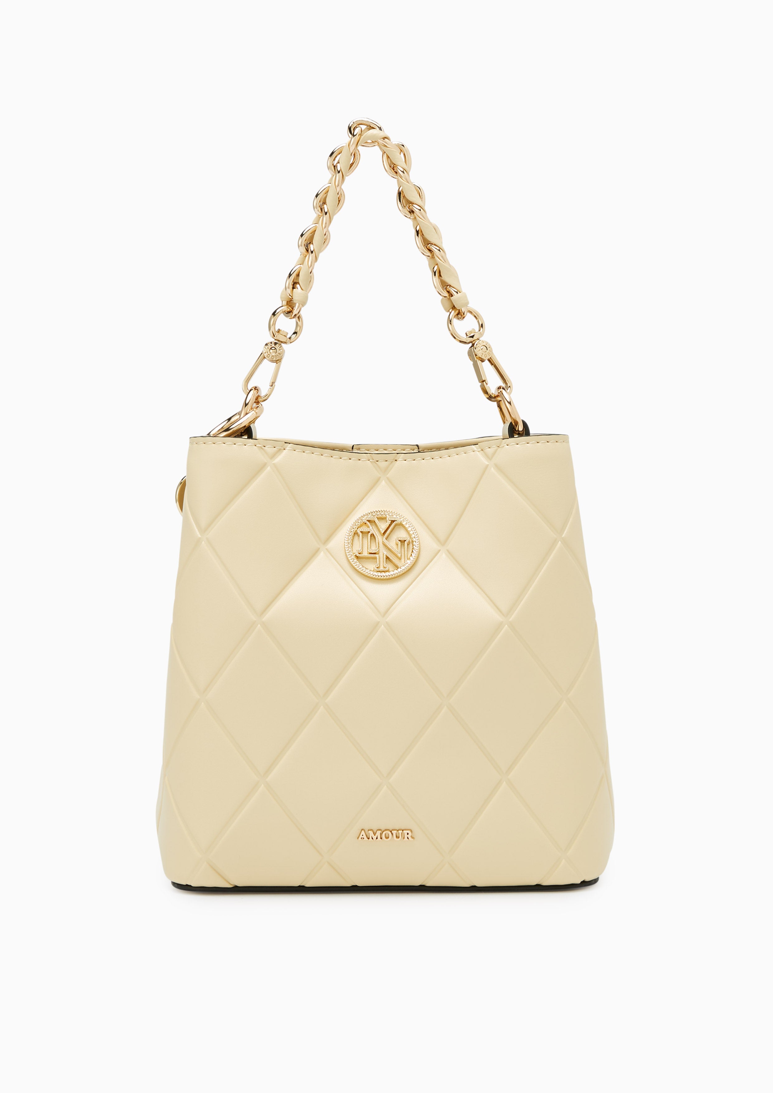 Jemma Xs Bucket Bag Light Yellow