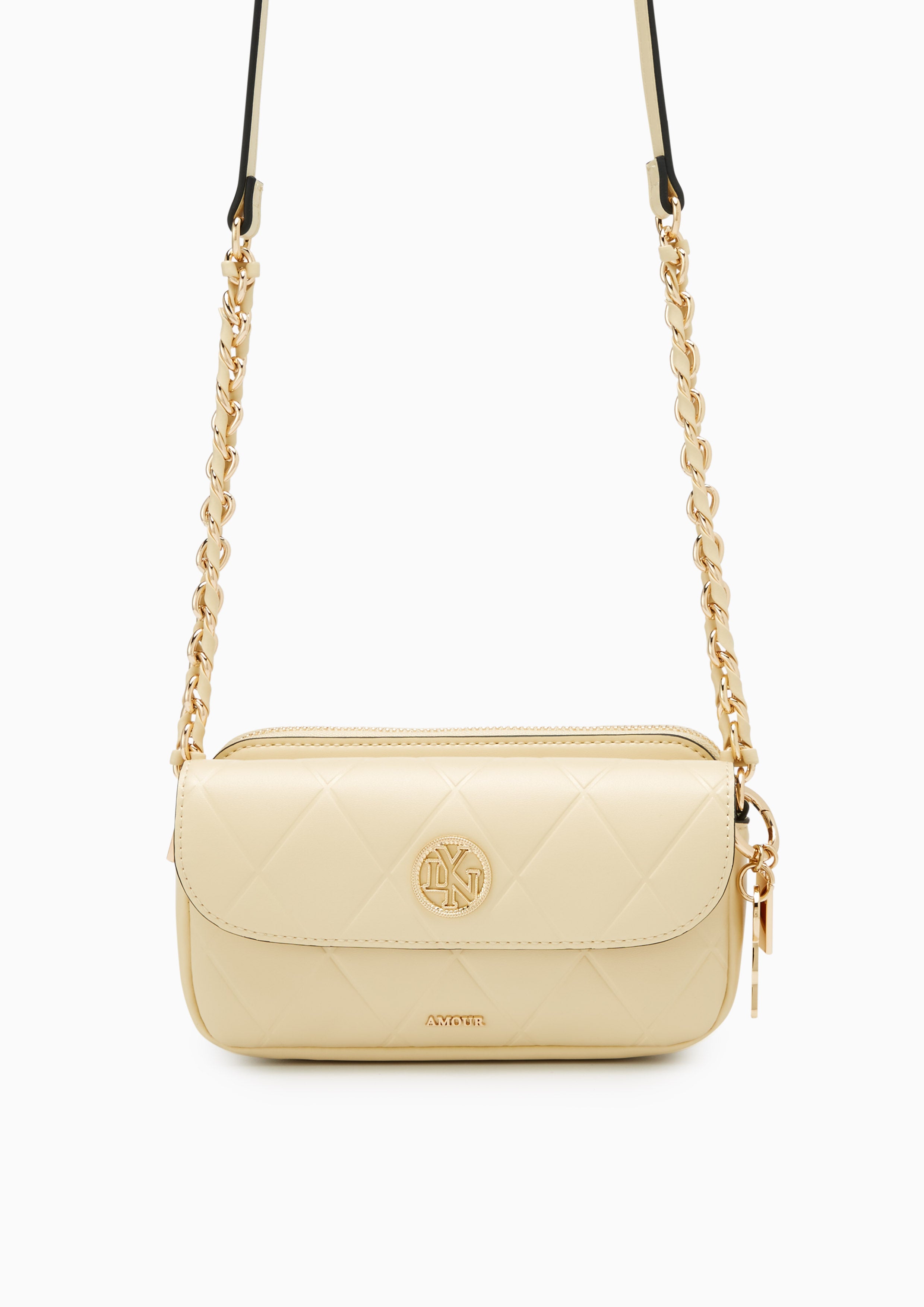Jemma Mini Crossbody Bag Light Yellow