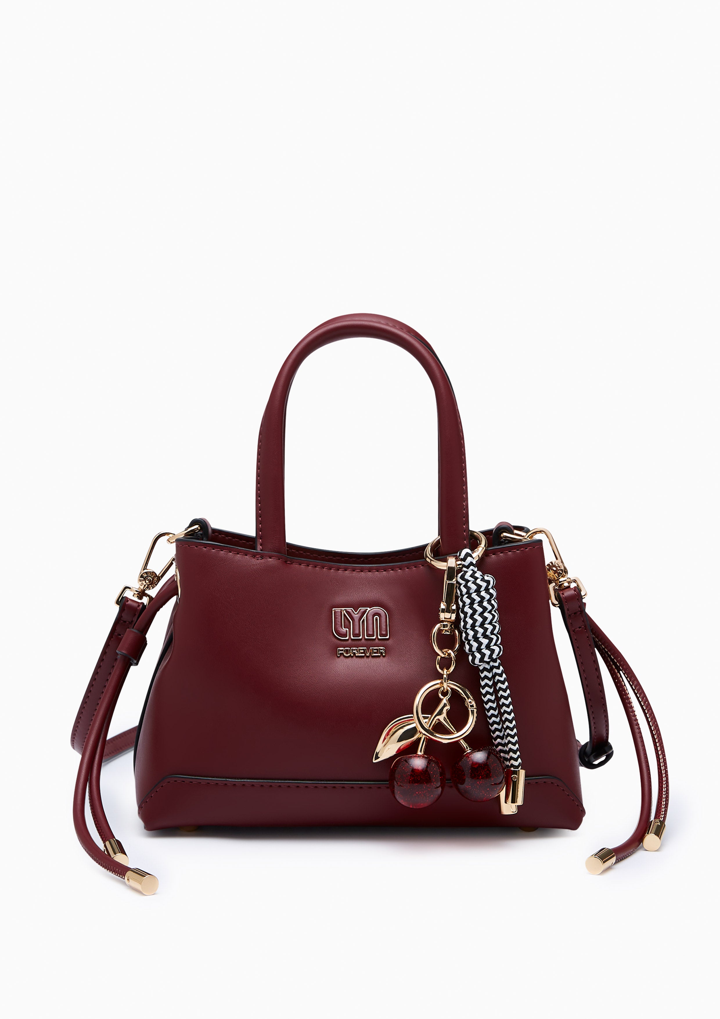 Bethany S Handle Bag Dark Red