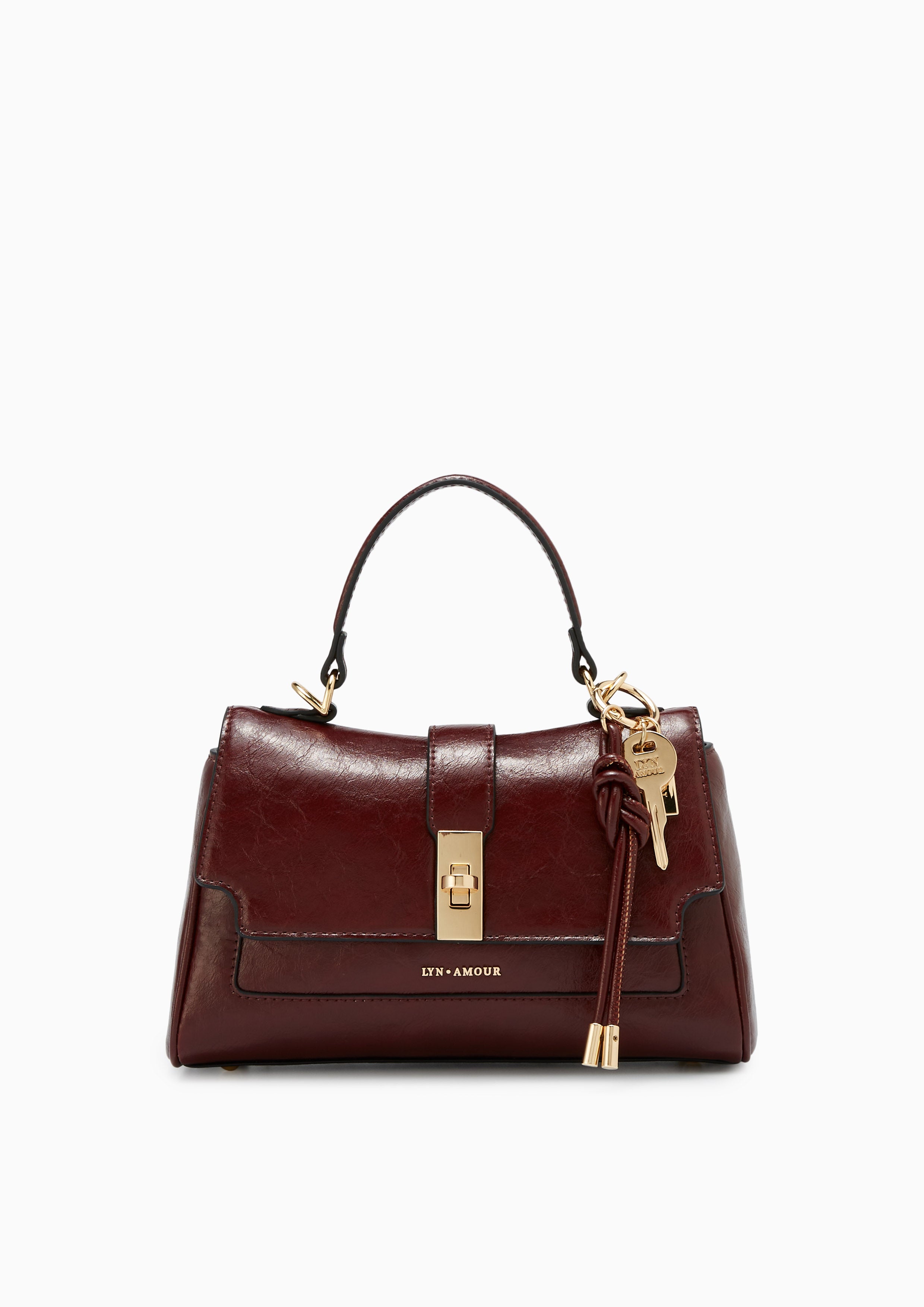 Cora S Crossbody Bag Dark Red