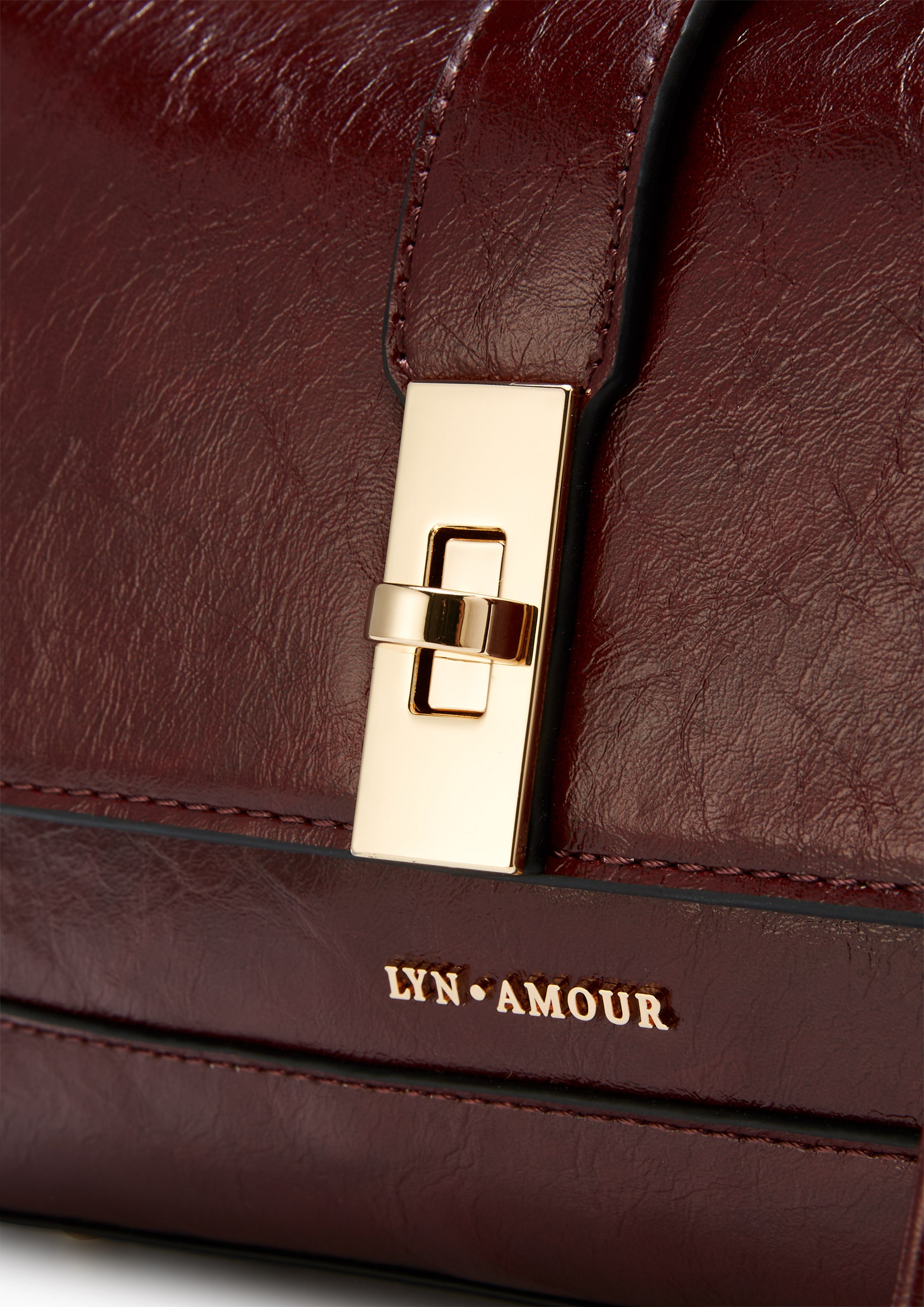 Cora S Crossbody Bag Dark Red