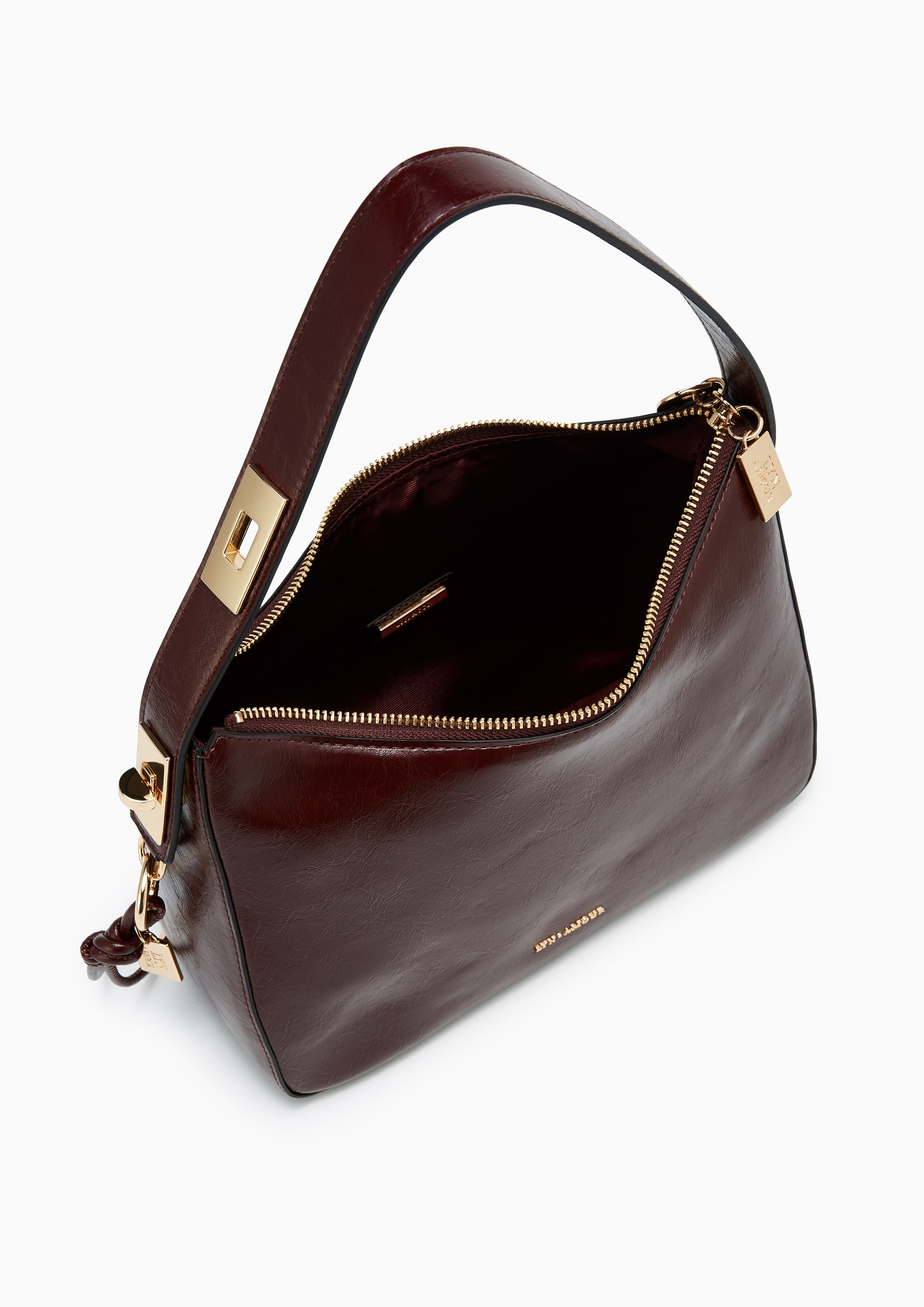 Cora M Shoulder Bag Dark Red