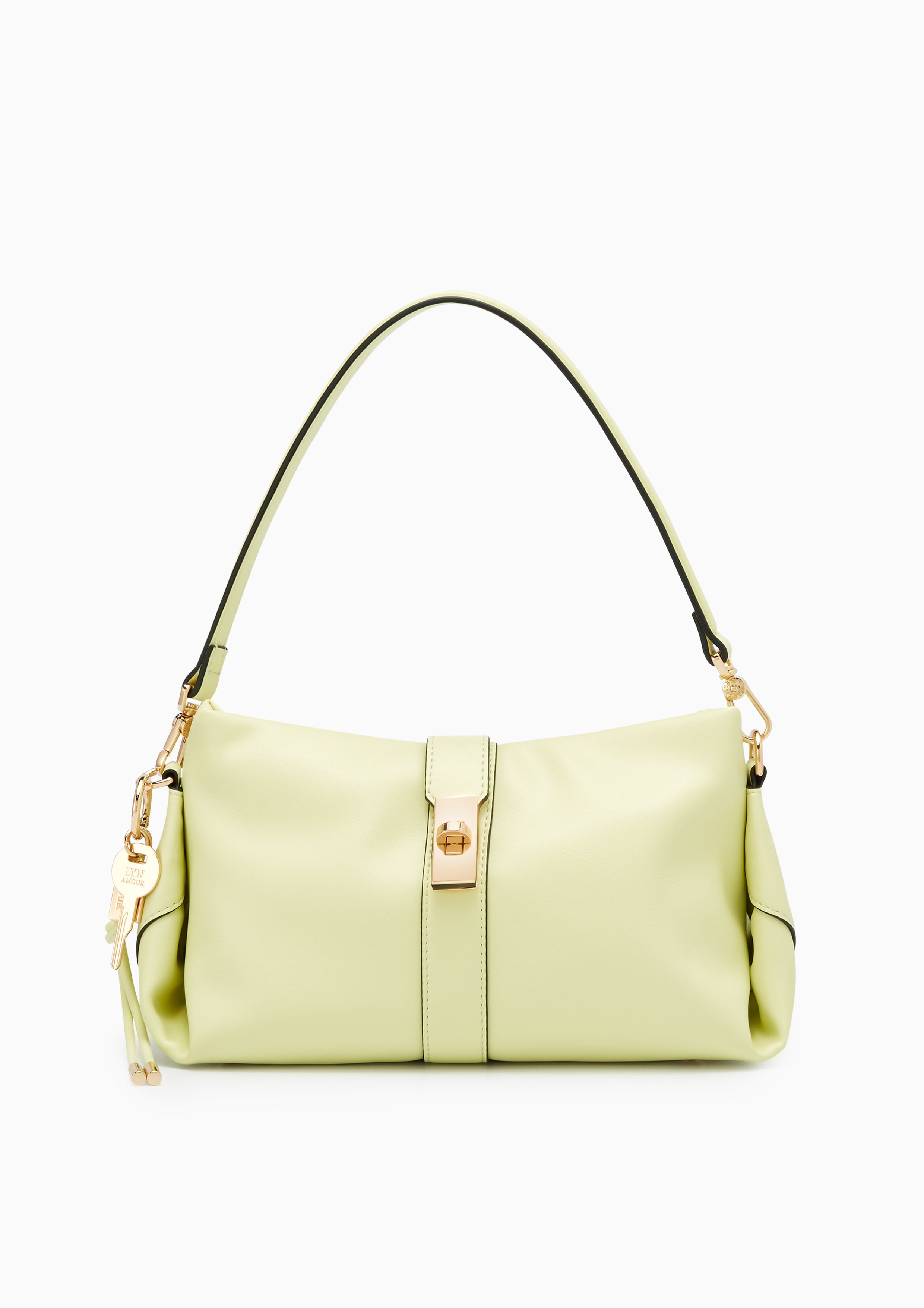 Cora Soft M Shoulder Bag Light Green