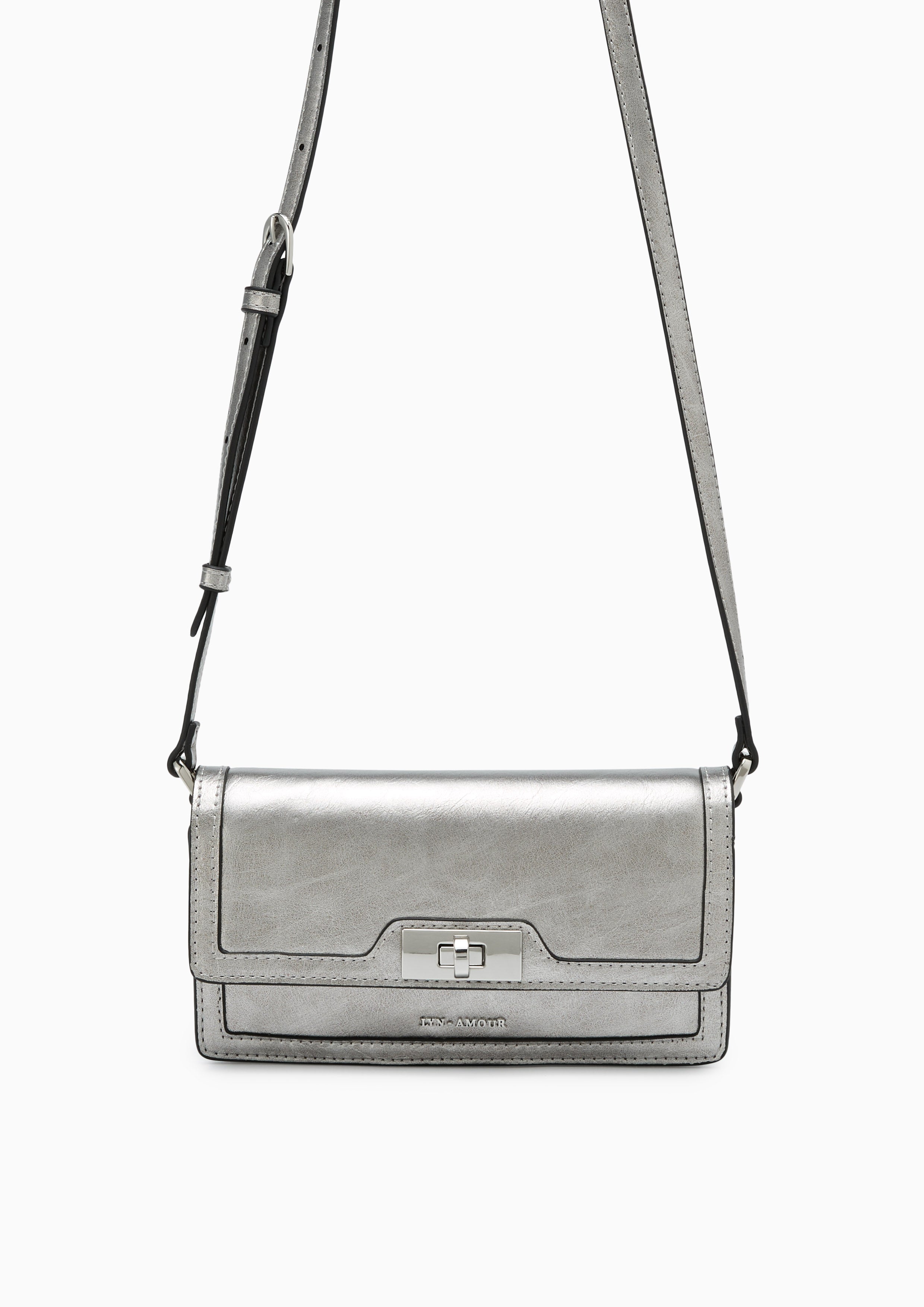 Cora Mini Crossbody Bag Grey
