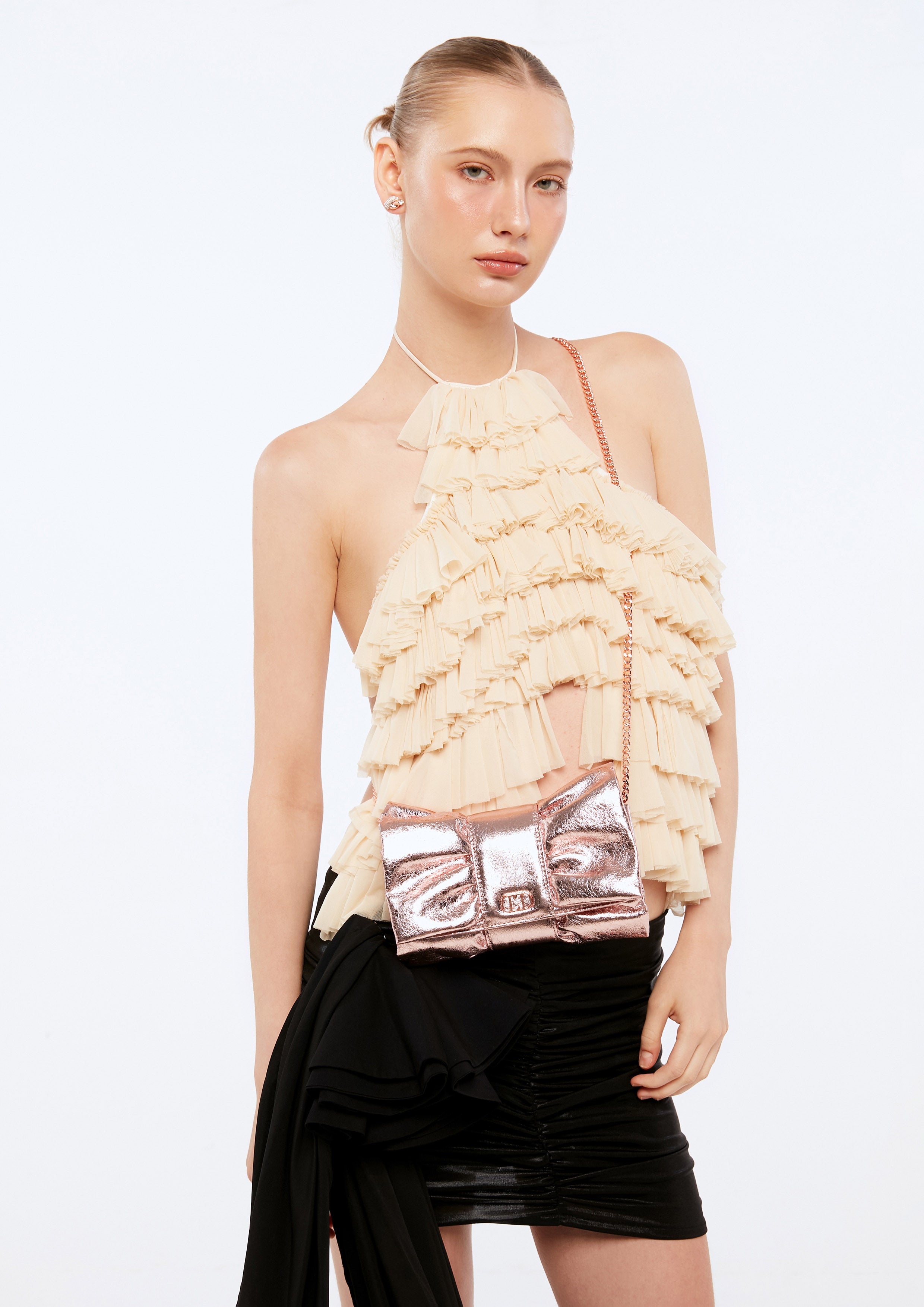 Fru Crossbody Bag Rose Gold