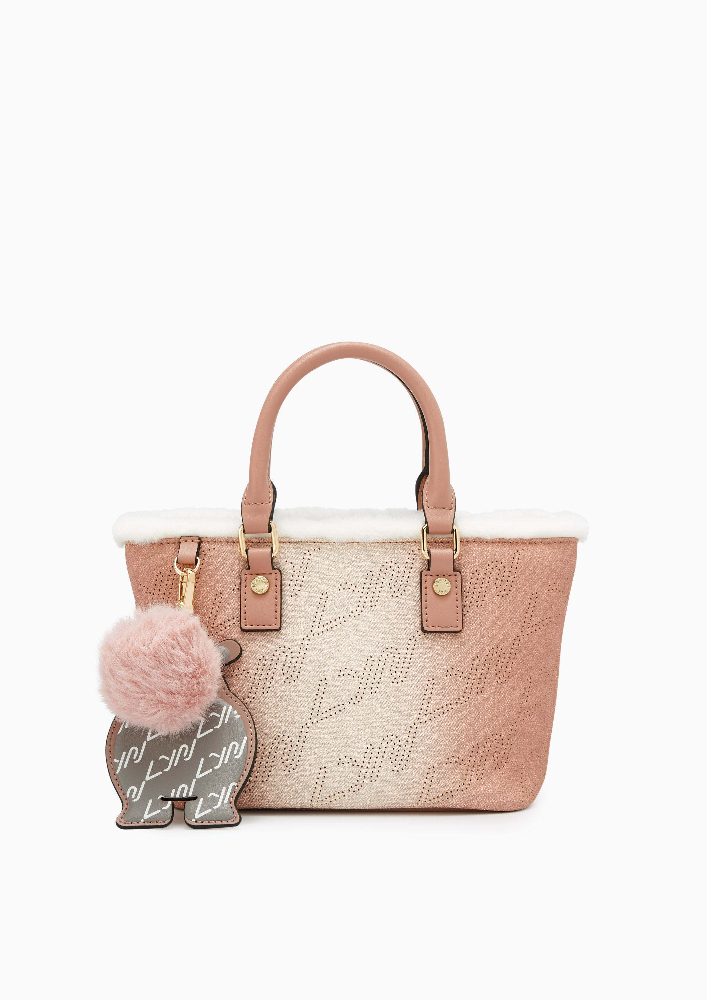 Moo Moo Small Tote Bag Pink