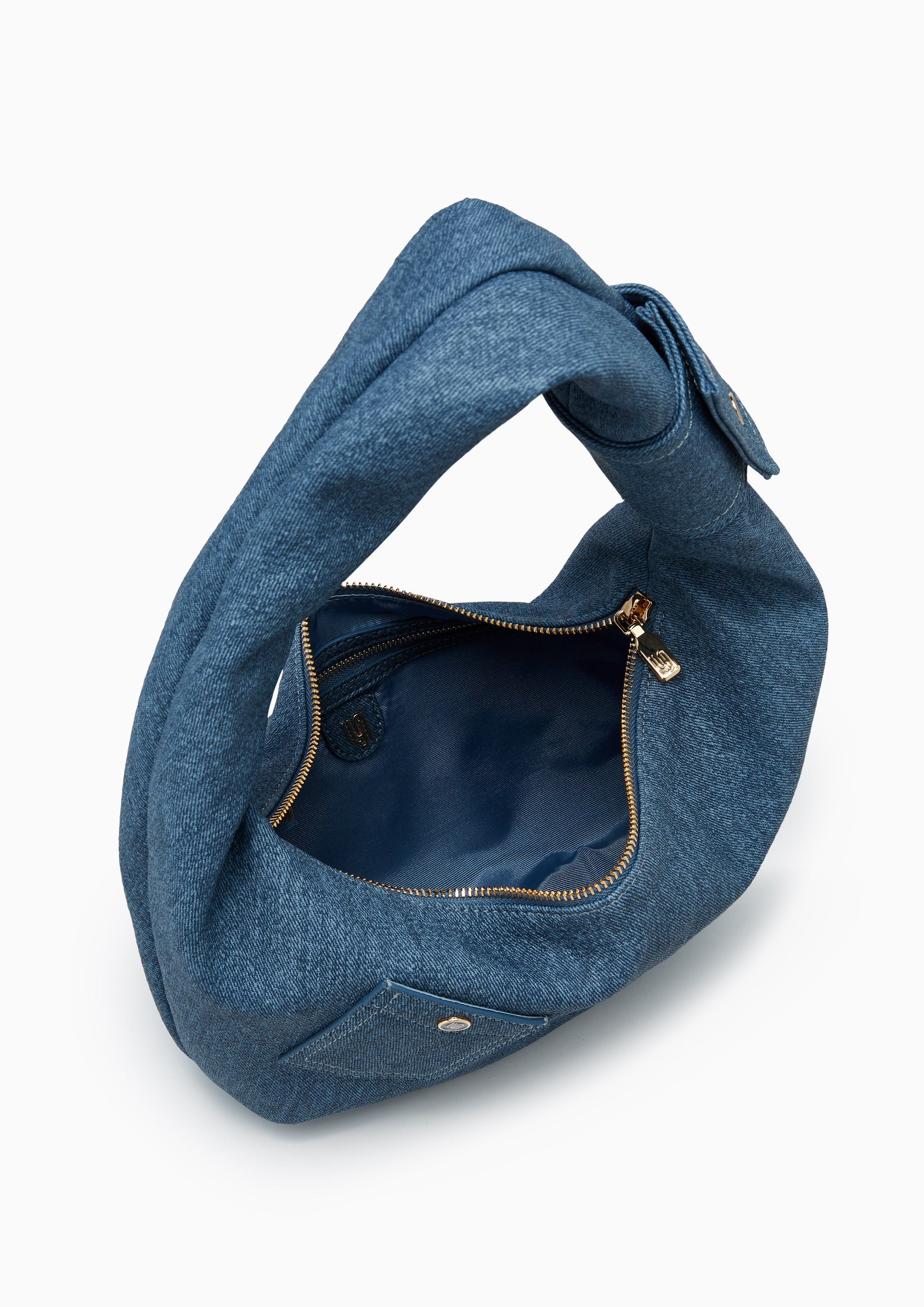 Hug Mini Handle Bag Blue