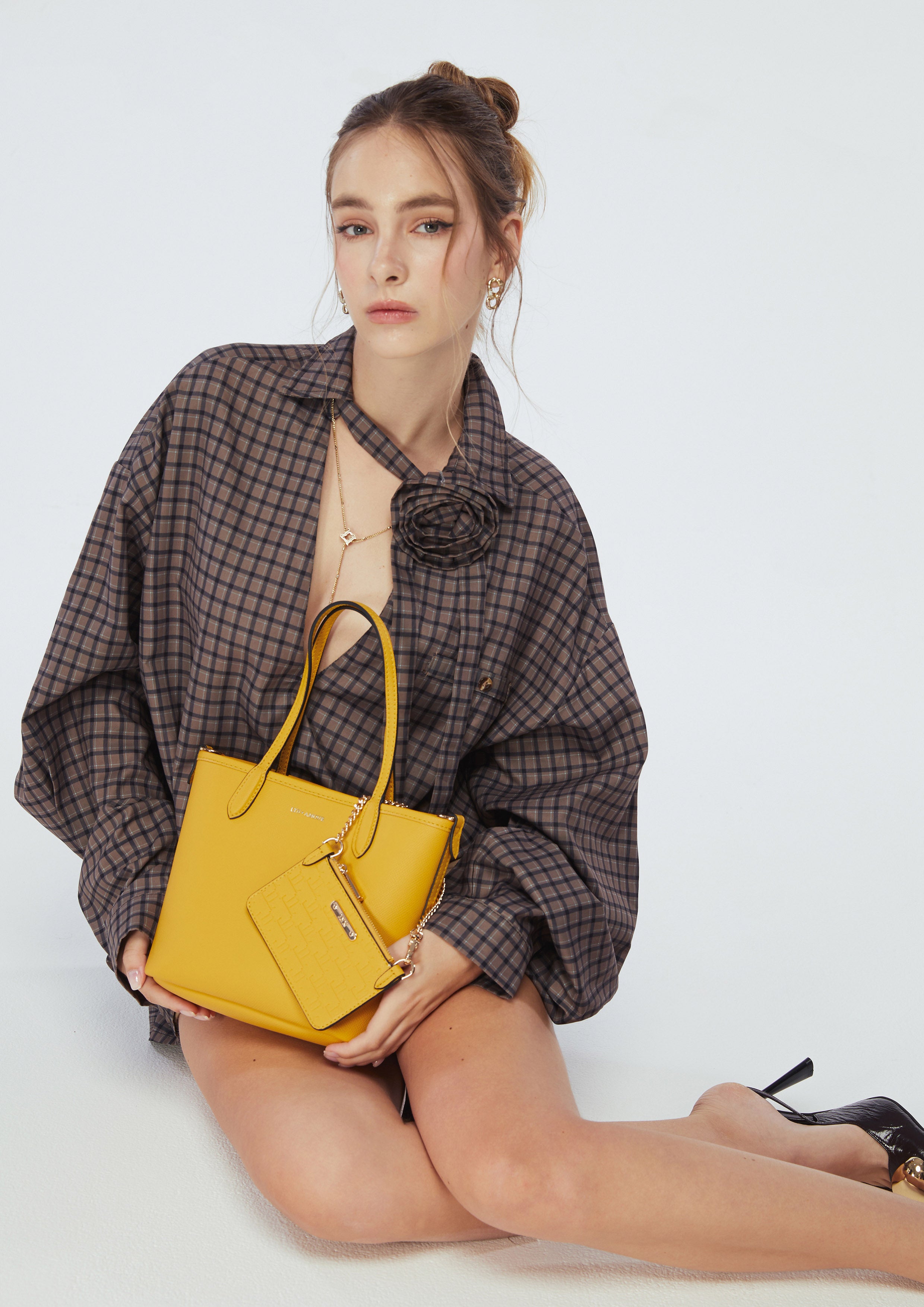 Ailyn S Tote Bag Yellow
