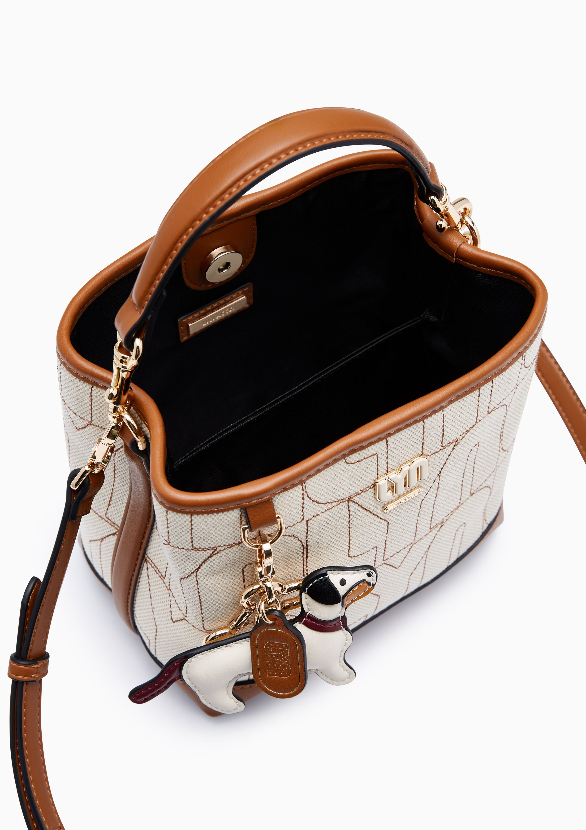 กระเป๋าทรงถังผ้าแคนวาส Cadena