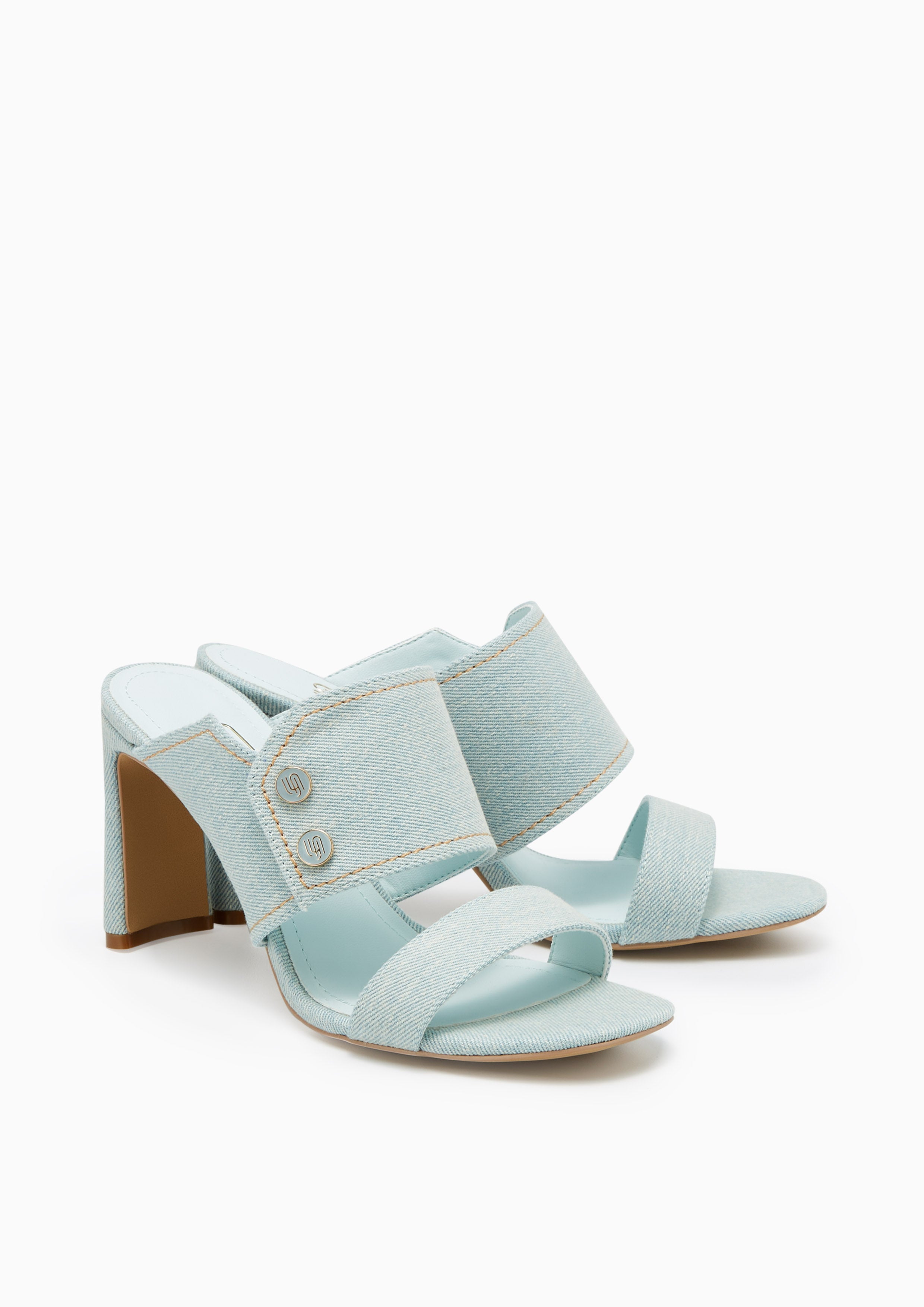 Anta Inf High Heeled Sandals Light Blue