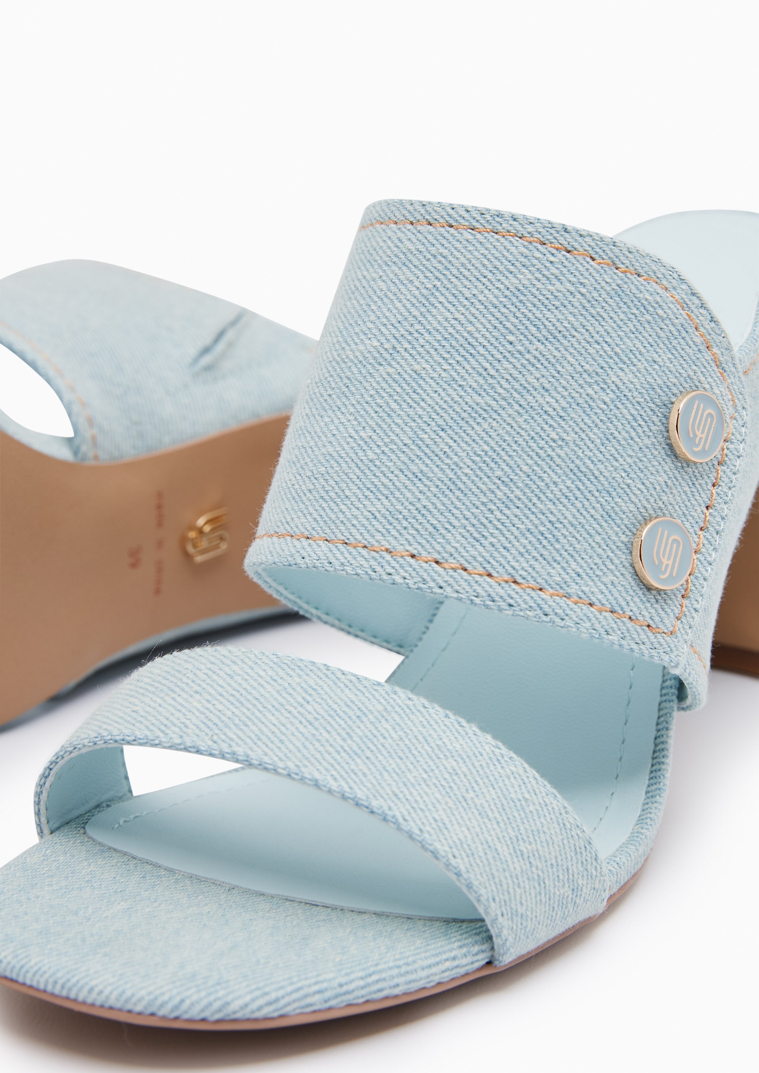 Anta Inf High Heeled Sandals Light Blue