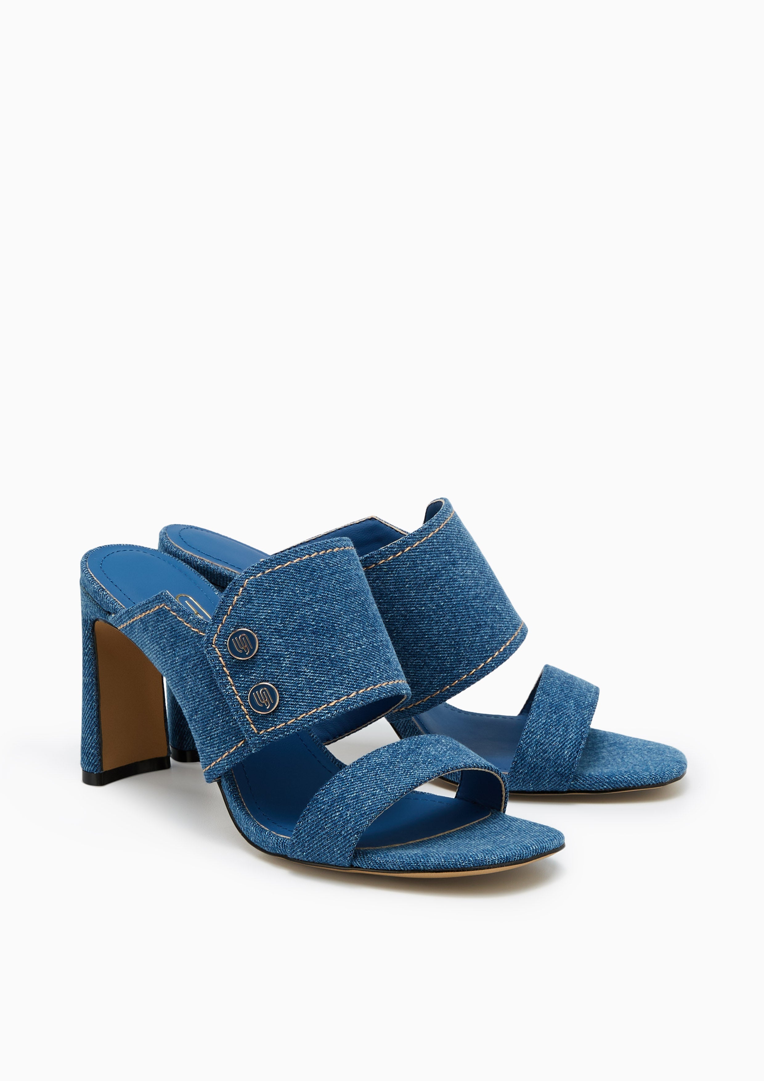 Anta Infinite High Heeled Sandals Blue
