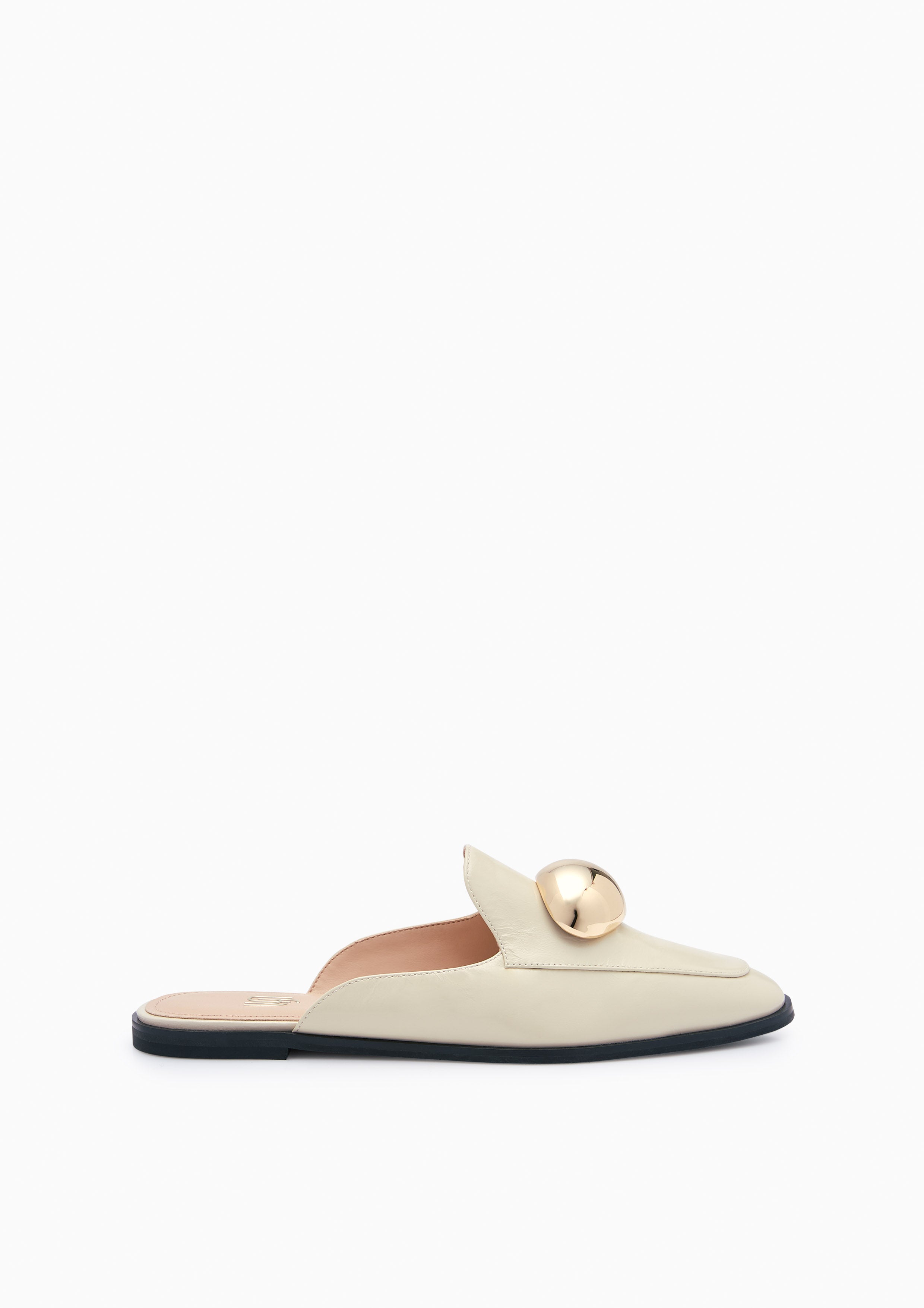Amina Infinite Mules Ivory