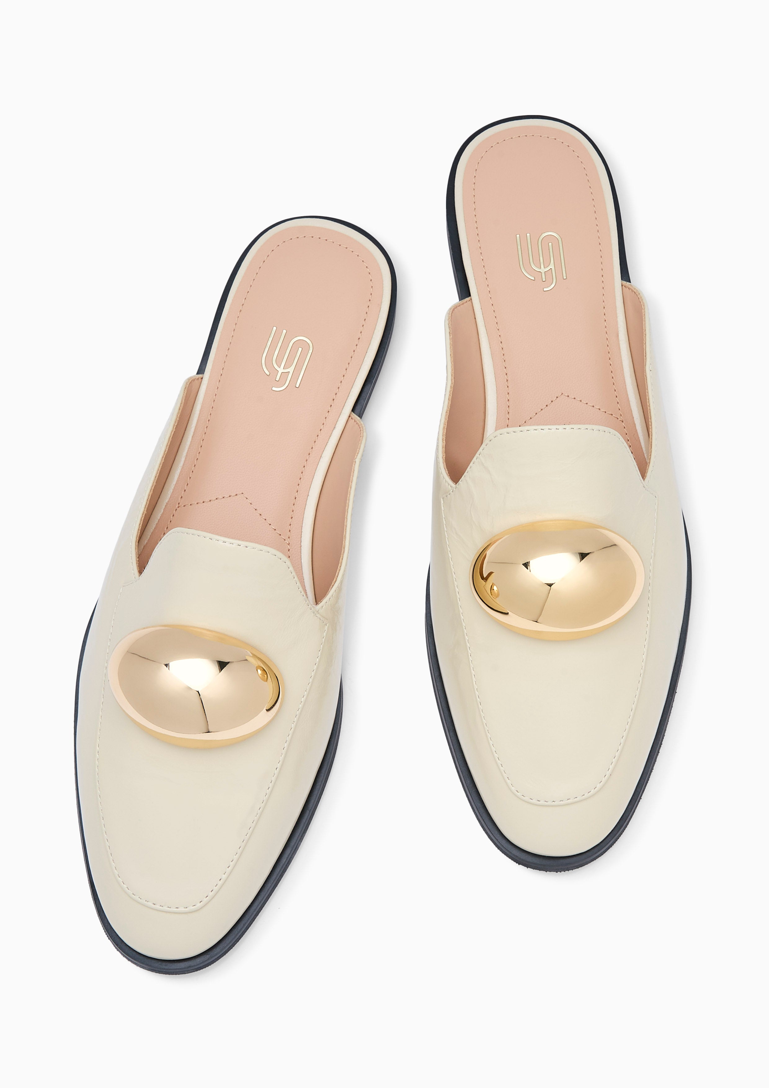 Amina Infinite Mules Ivory