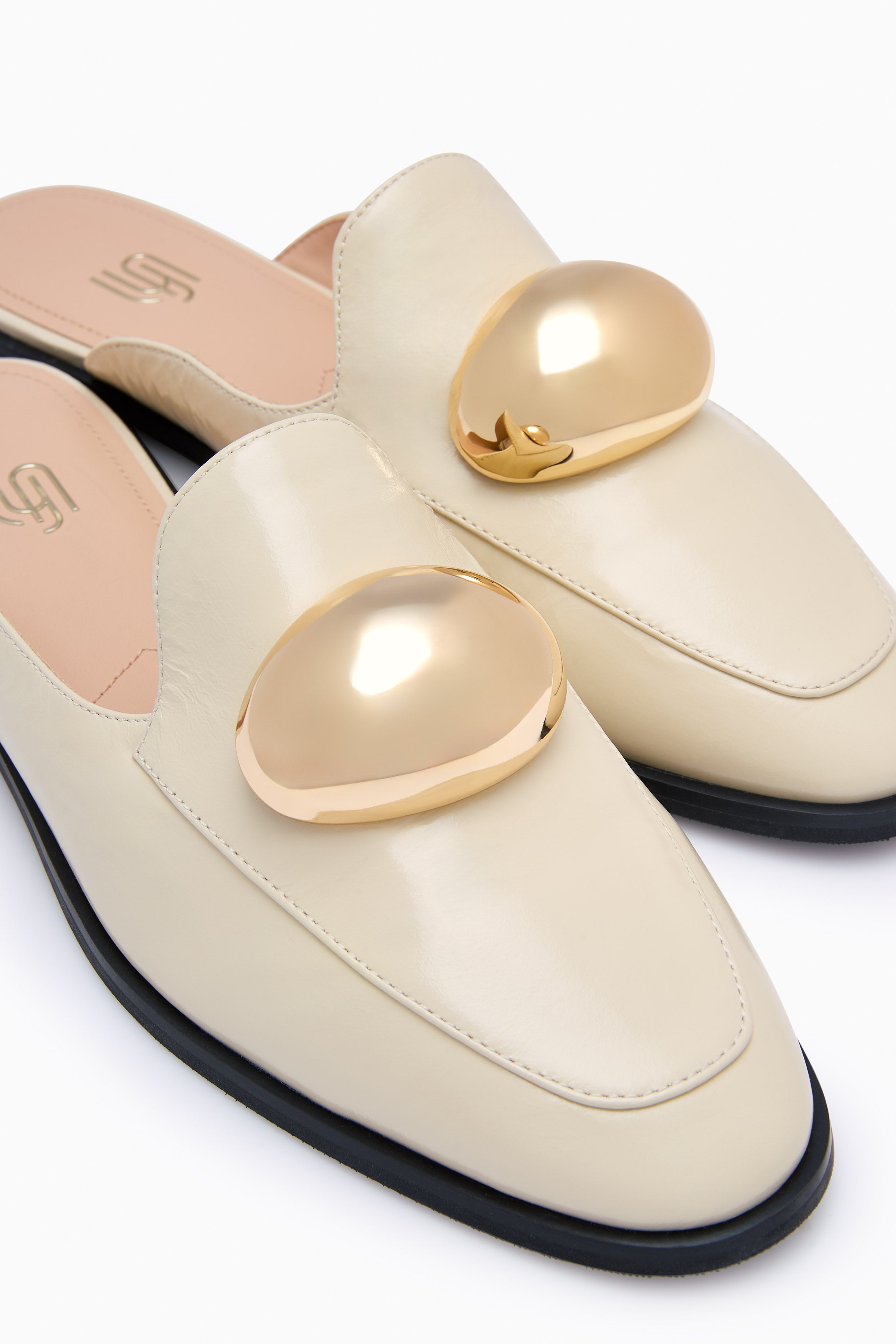 Amina Infinite Mules Ivory