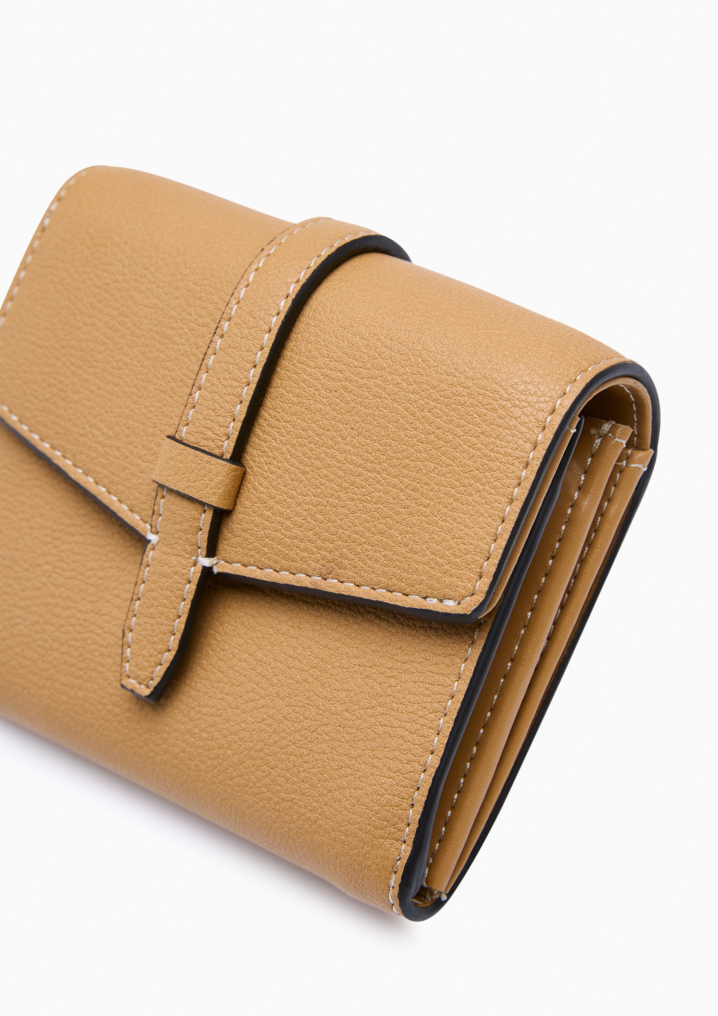 Moria short wallet Light Brown