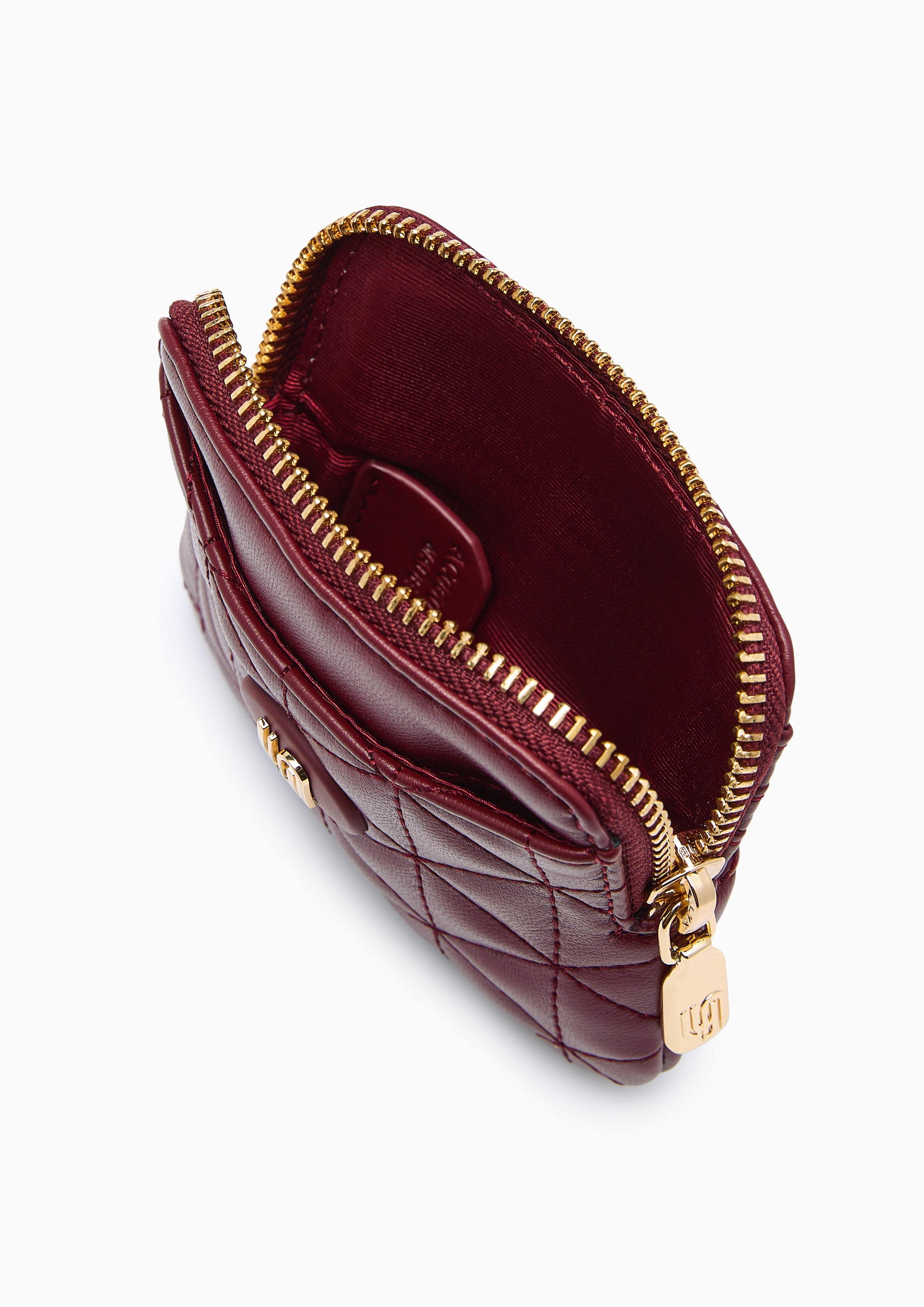 Madison Infinite Short Wallet Dark Red