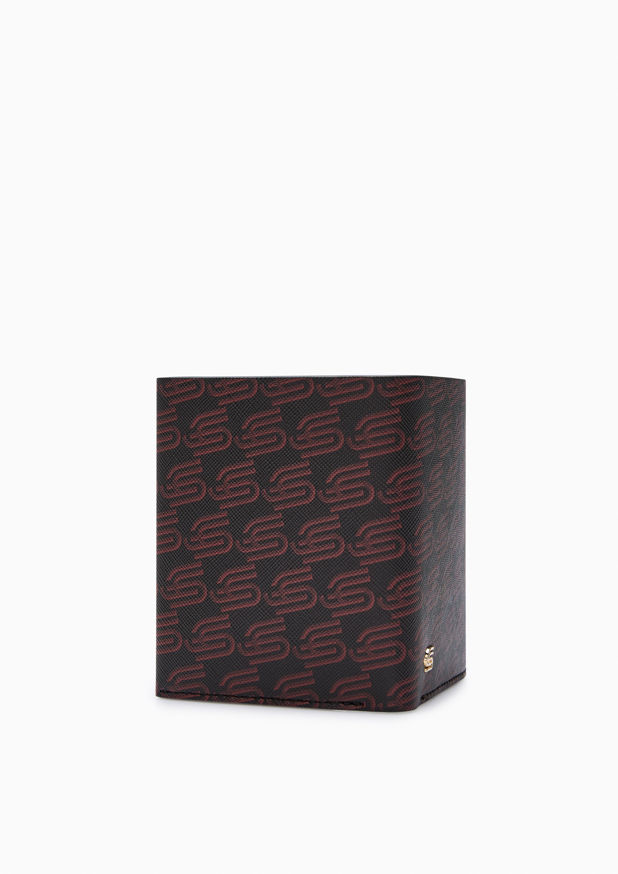 Poka Infinite tri-fold wallet Black/Red