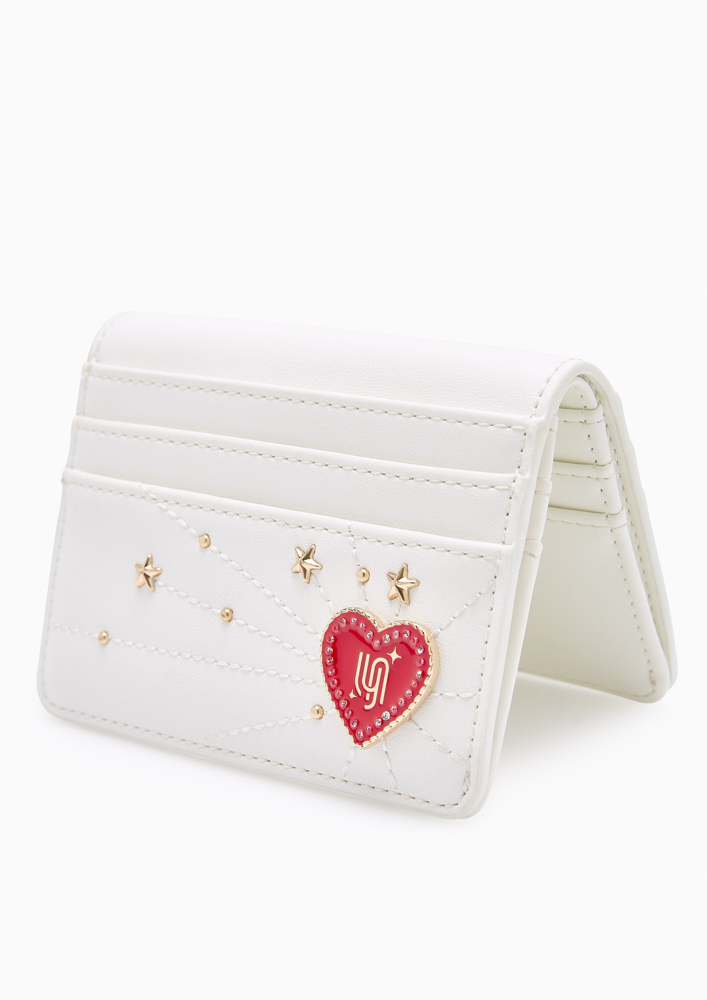 Cosmic Love Infinite card holder Ivory