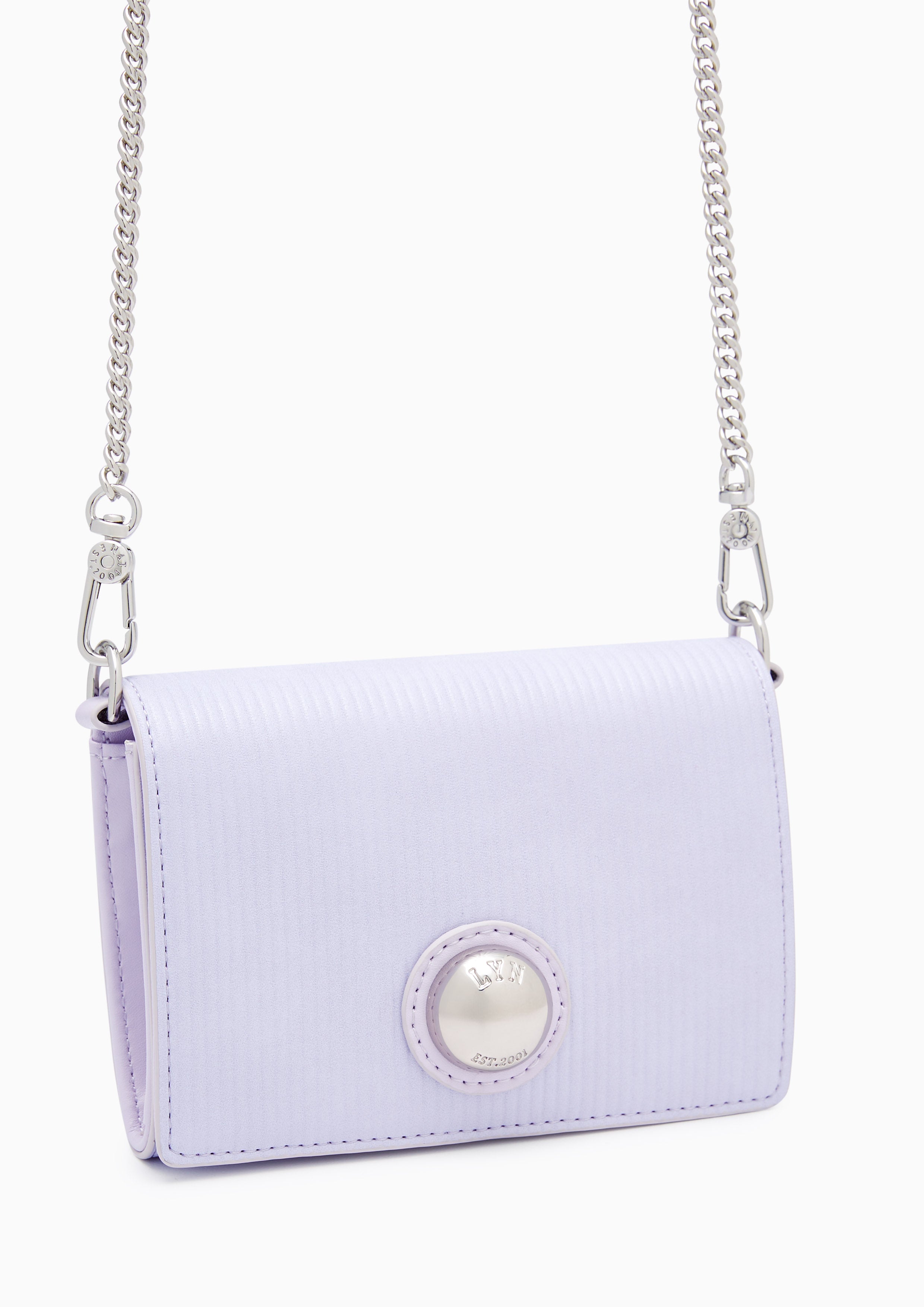 Harmony Short Wallet On Chain Purple
