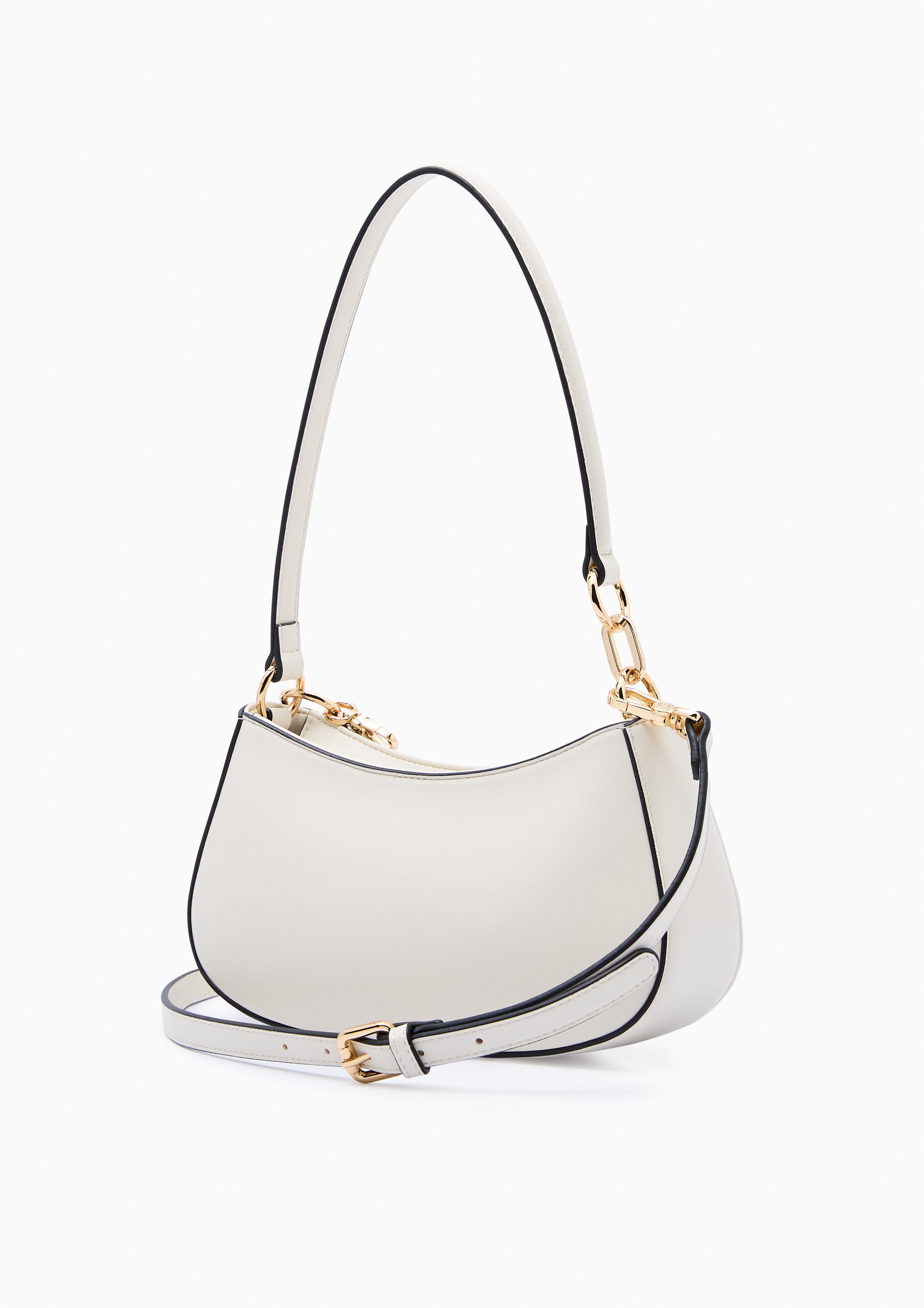 Brighton Rita Stud Shoulder Bag Ivory