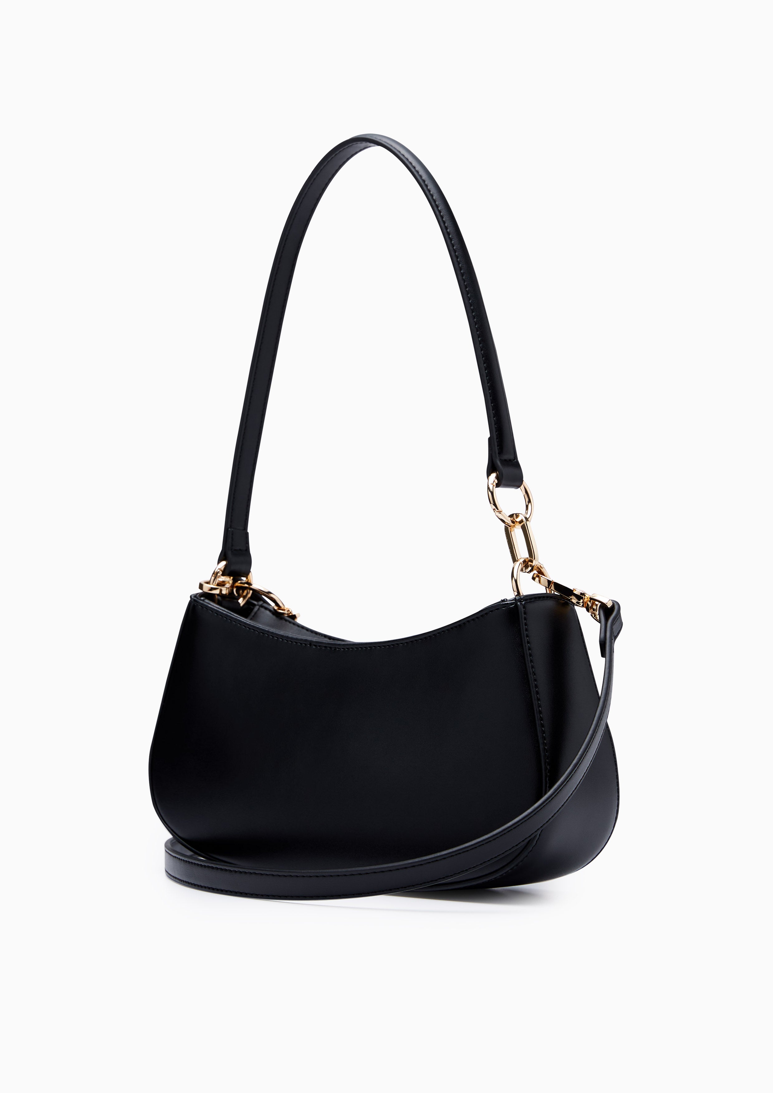 New Gastonia Rita Bead Shoulder Bag Black