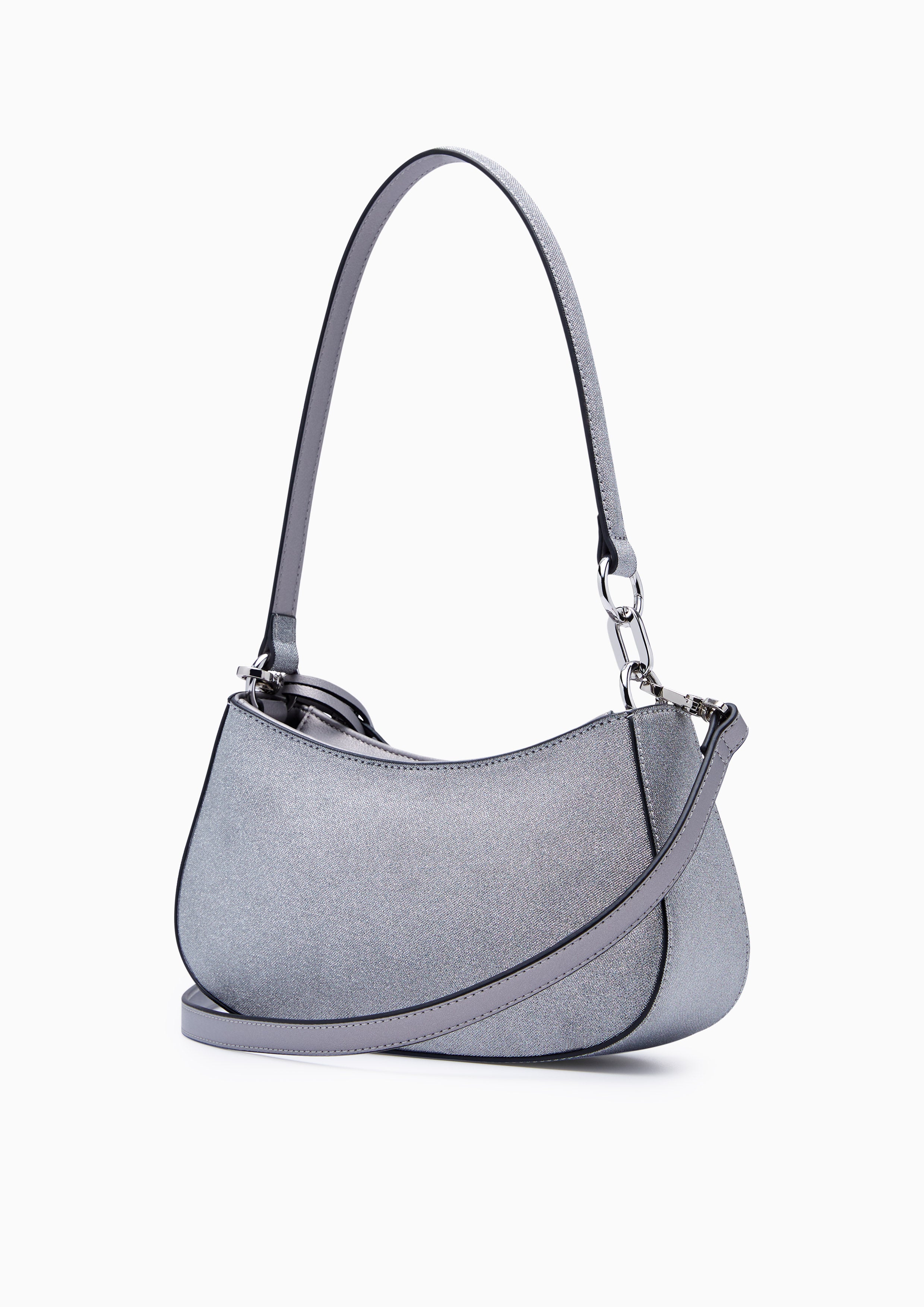 New Gastonia Rita Glitter Shoulder Bag Grey