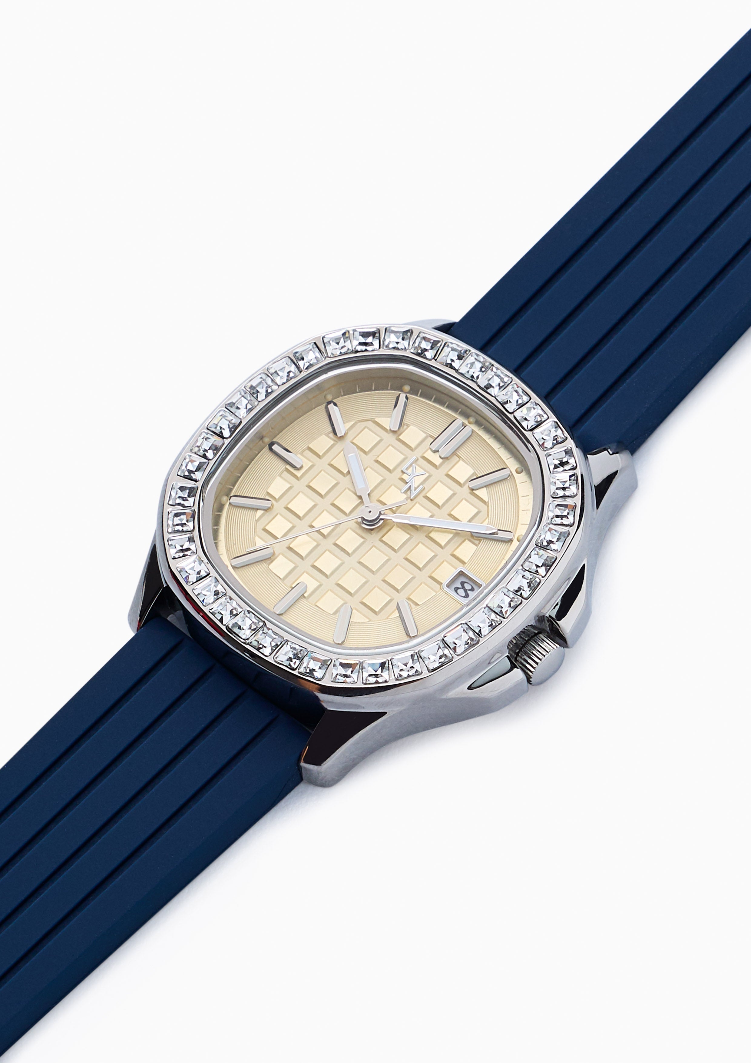 Nicole Ii Watch Navy/Gold
