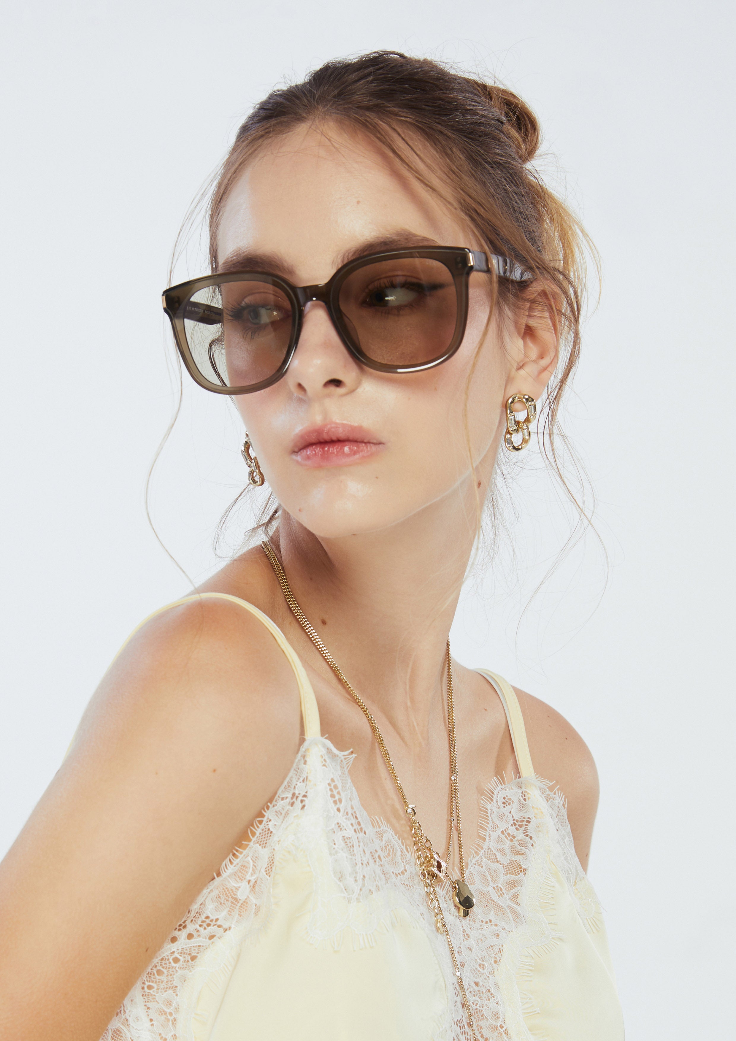 Nevin Sunglasses Printed Green