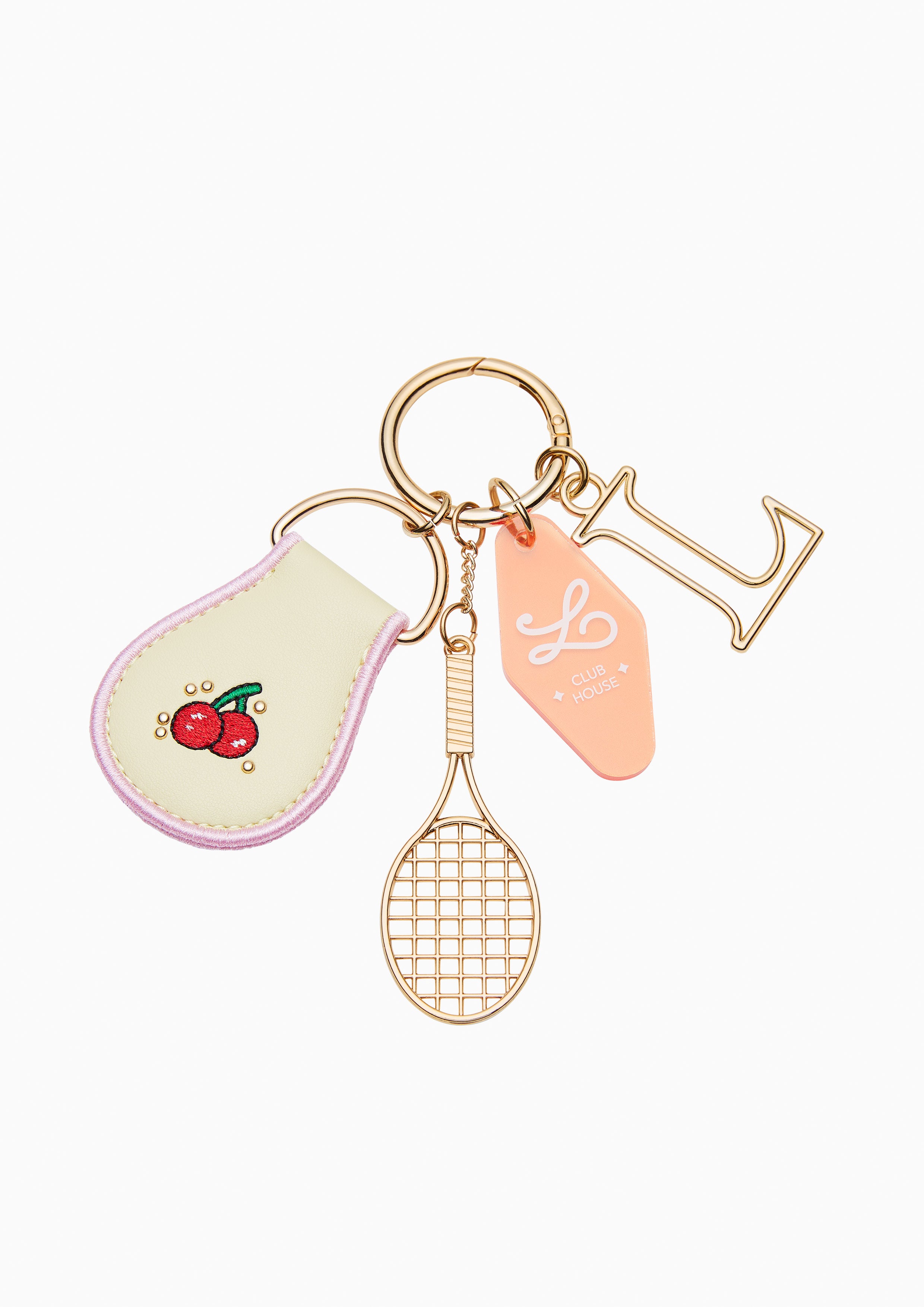 Tennisty Keychain Yellow