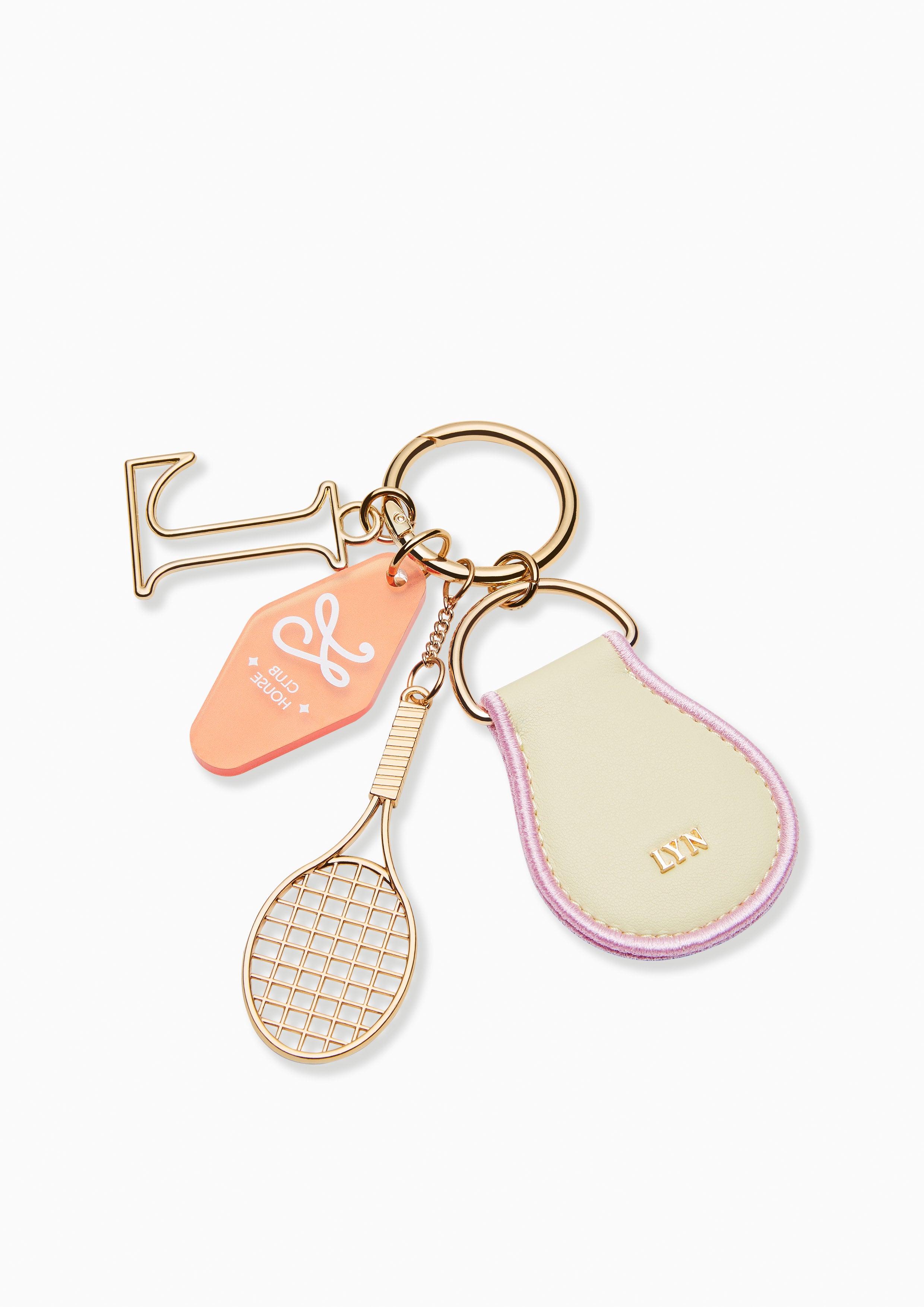 Tennisty Keychain Yellow