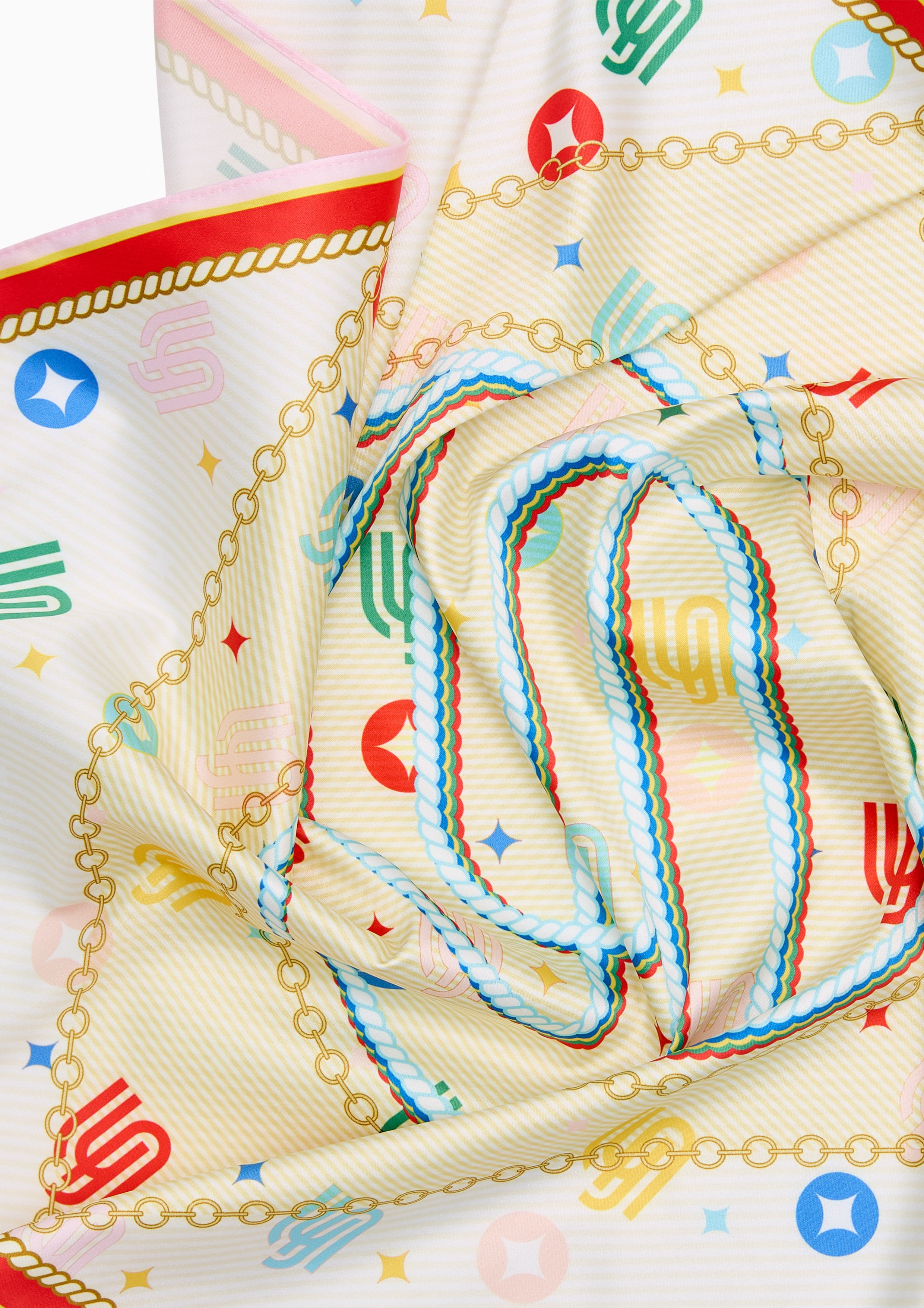 ผ้าพันคอแฟชั่น Danica Rainbow