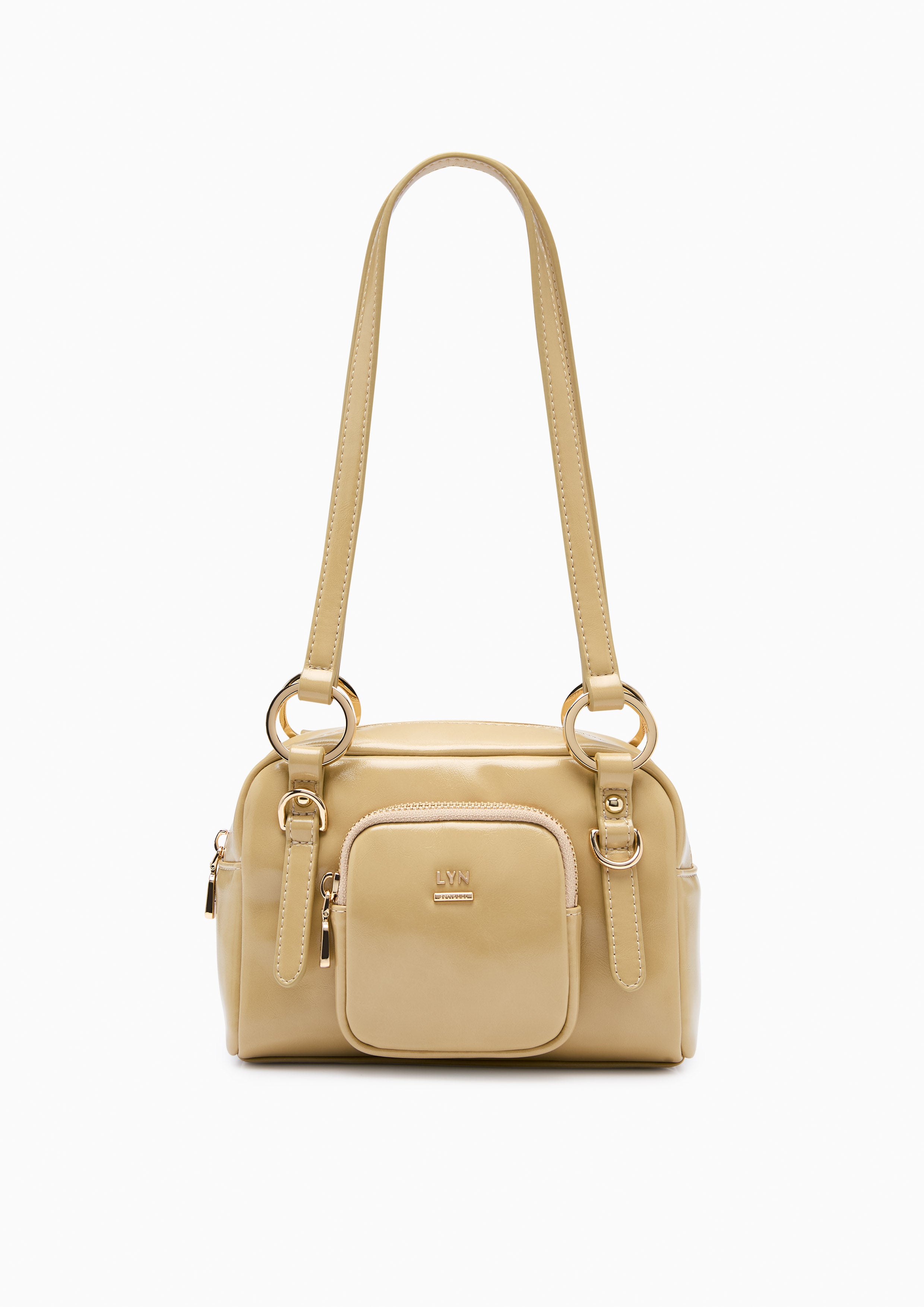 Baverly S Shoulder Bag Beige