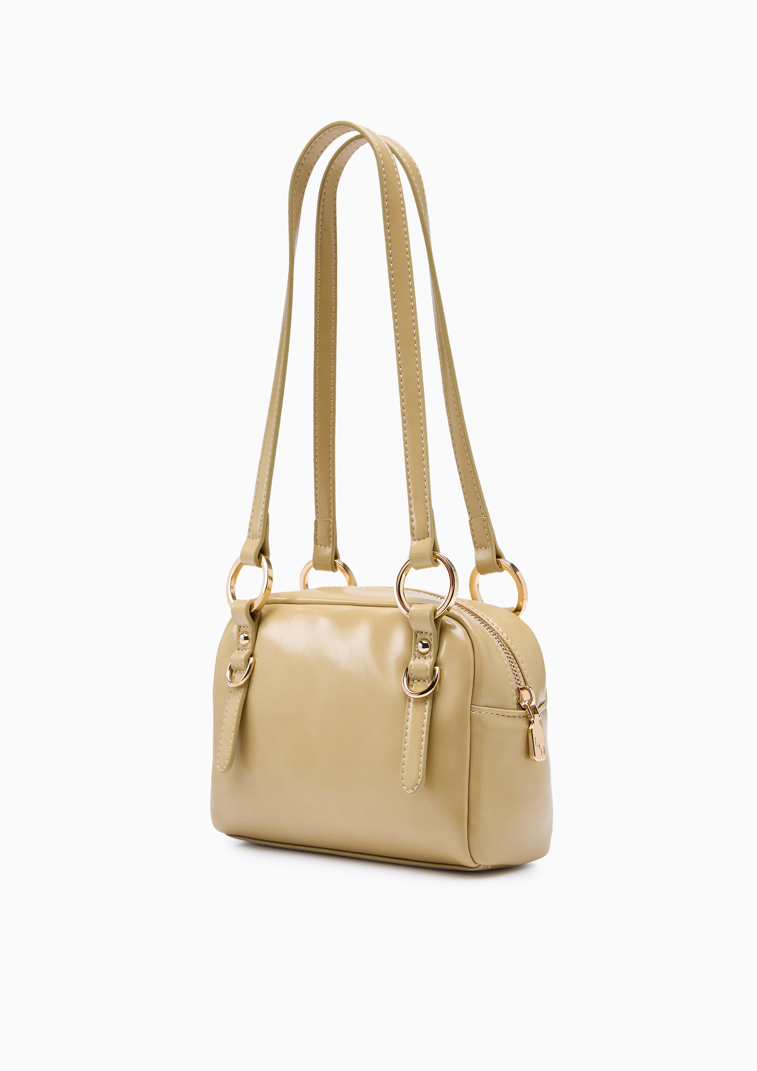 Baverly S Shoulder Bag Beige