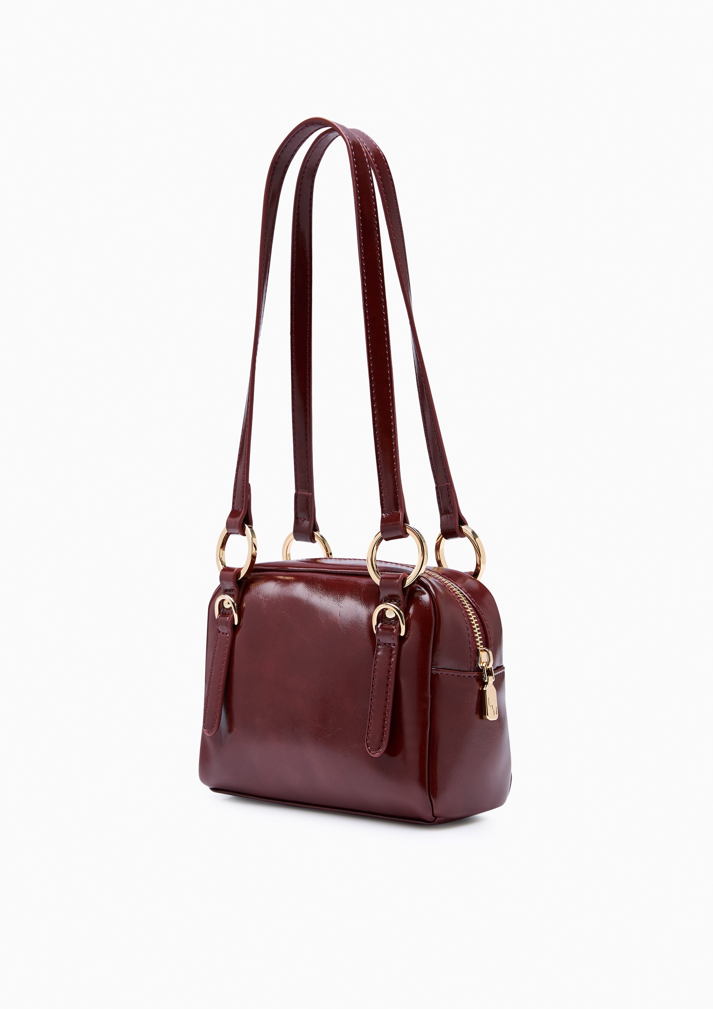 Baverly S Shoulder Bag Dark Red