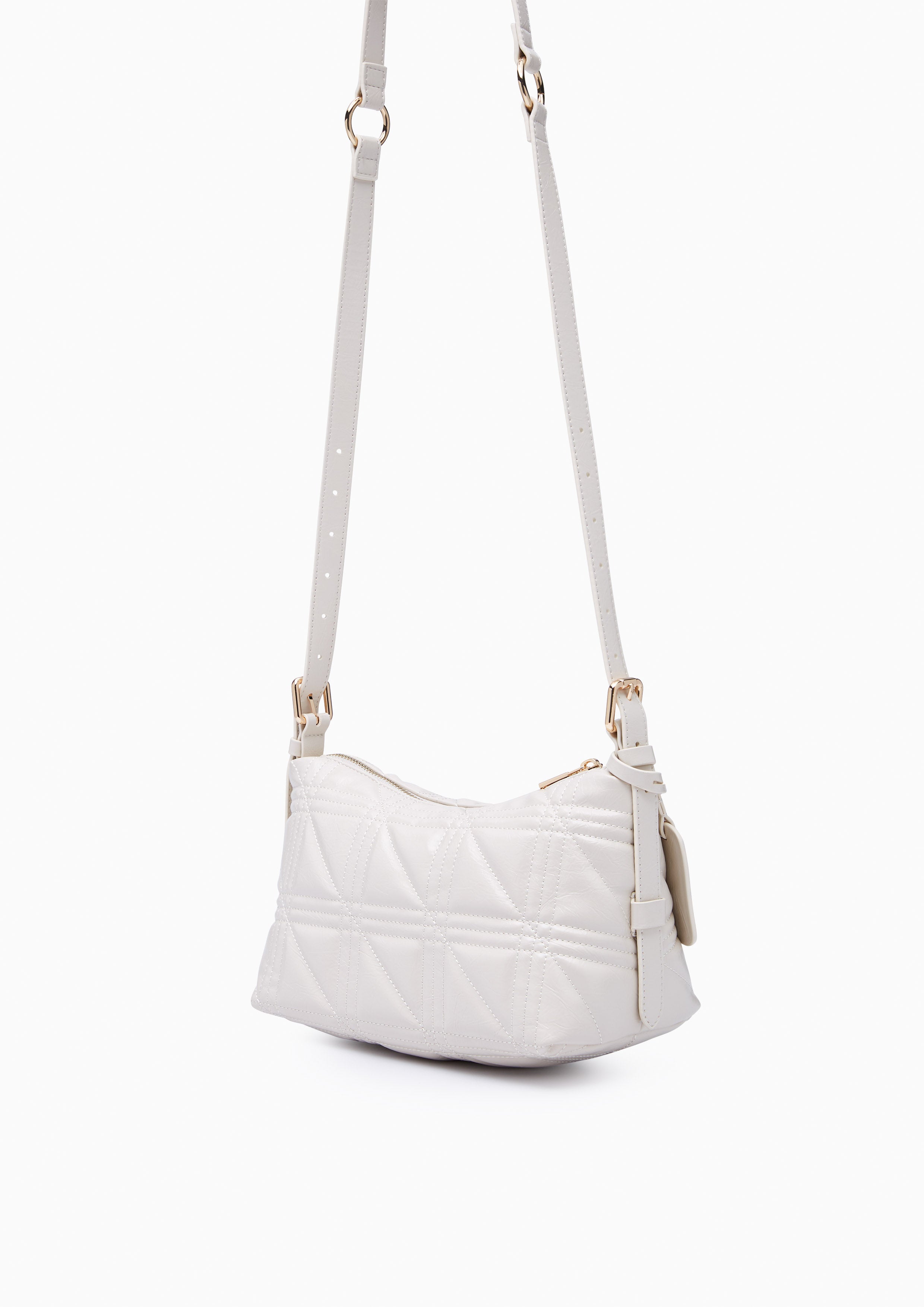 Daniela M Shoulder Bag White